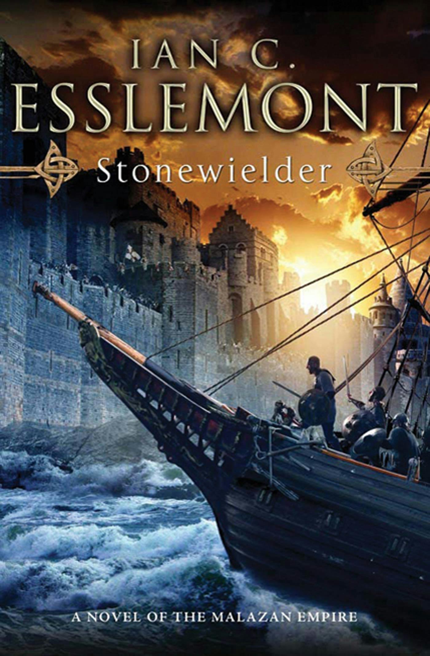 Cover for the book titled as: Stonewielder