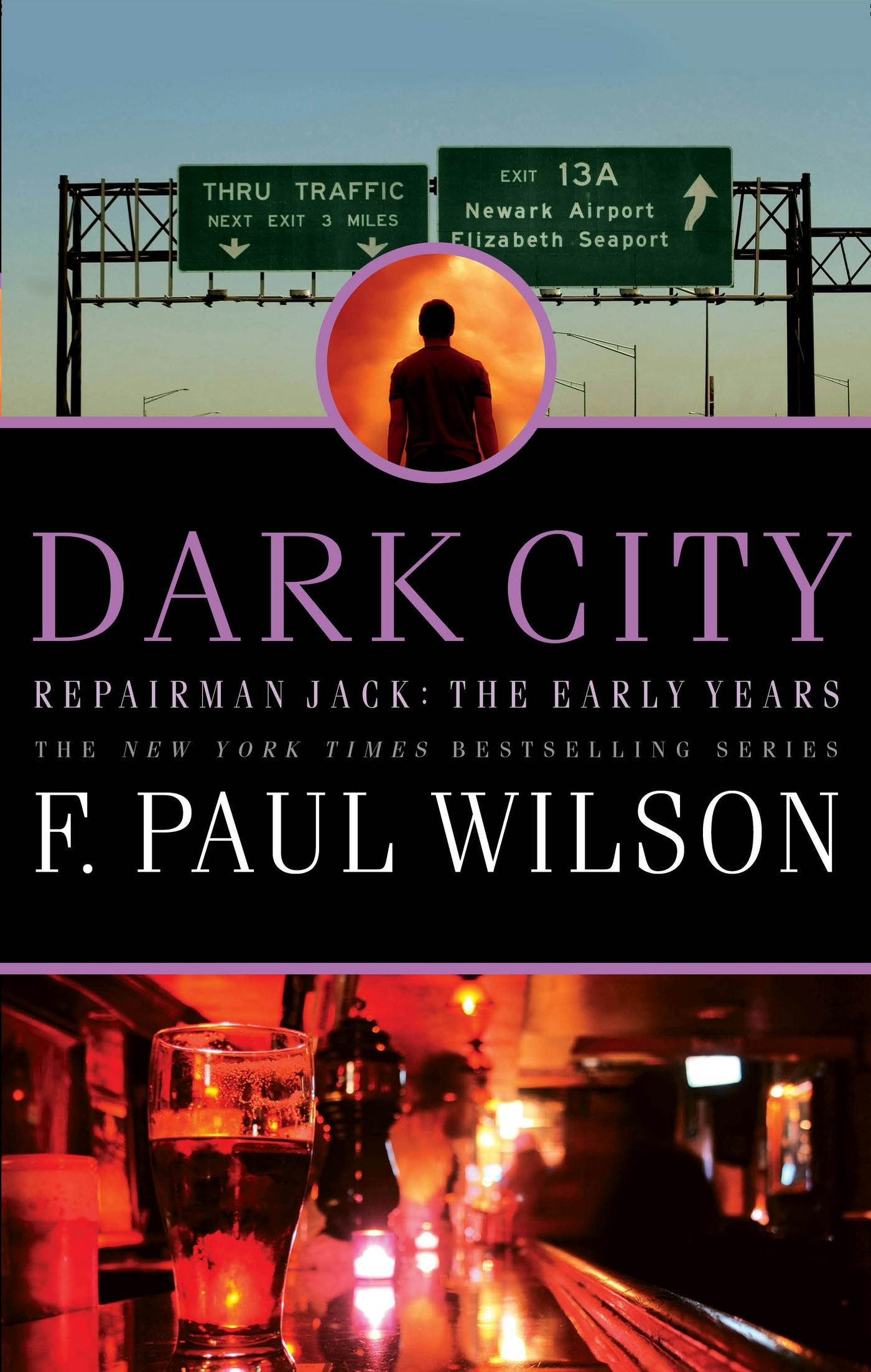 Cover for the book titled as: Dark City