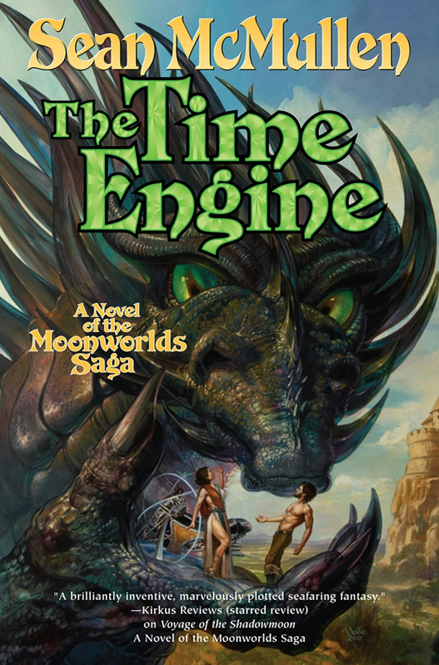 Cover for the book titled as: The Time Engine