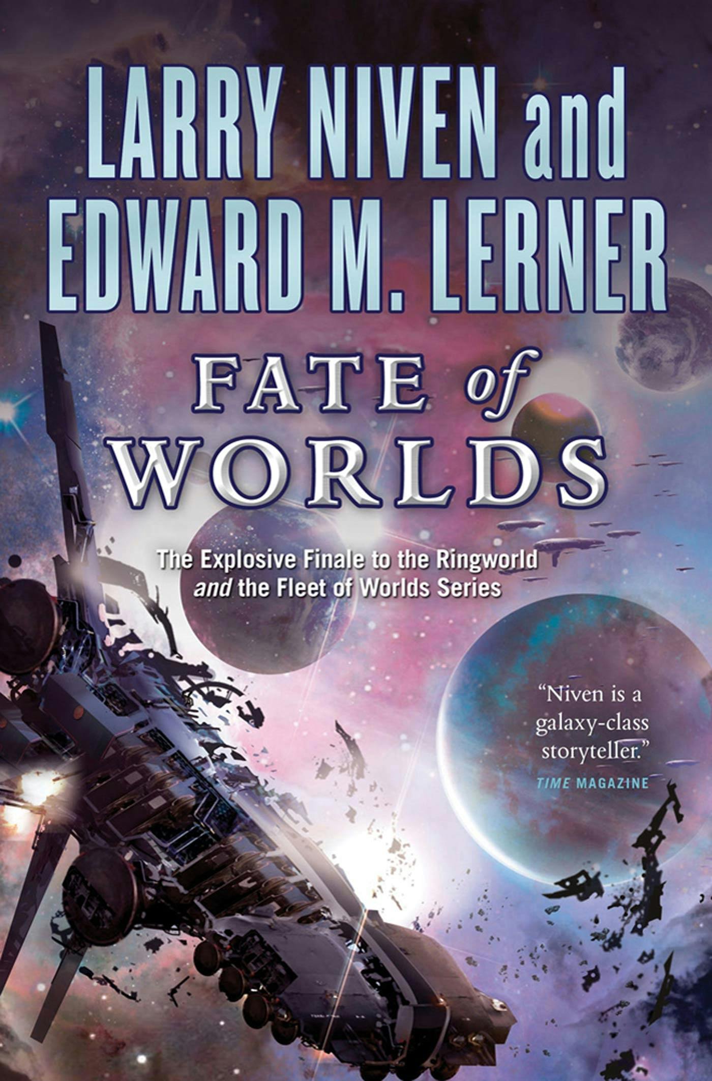 Cover for the book titled as: Fate of Worlds