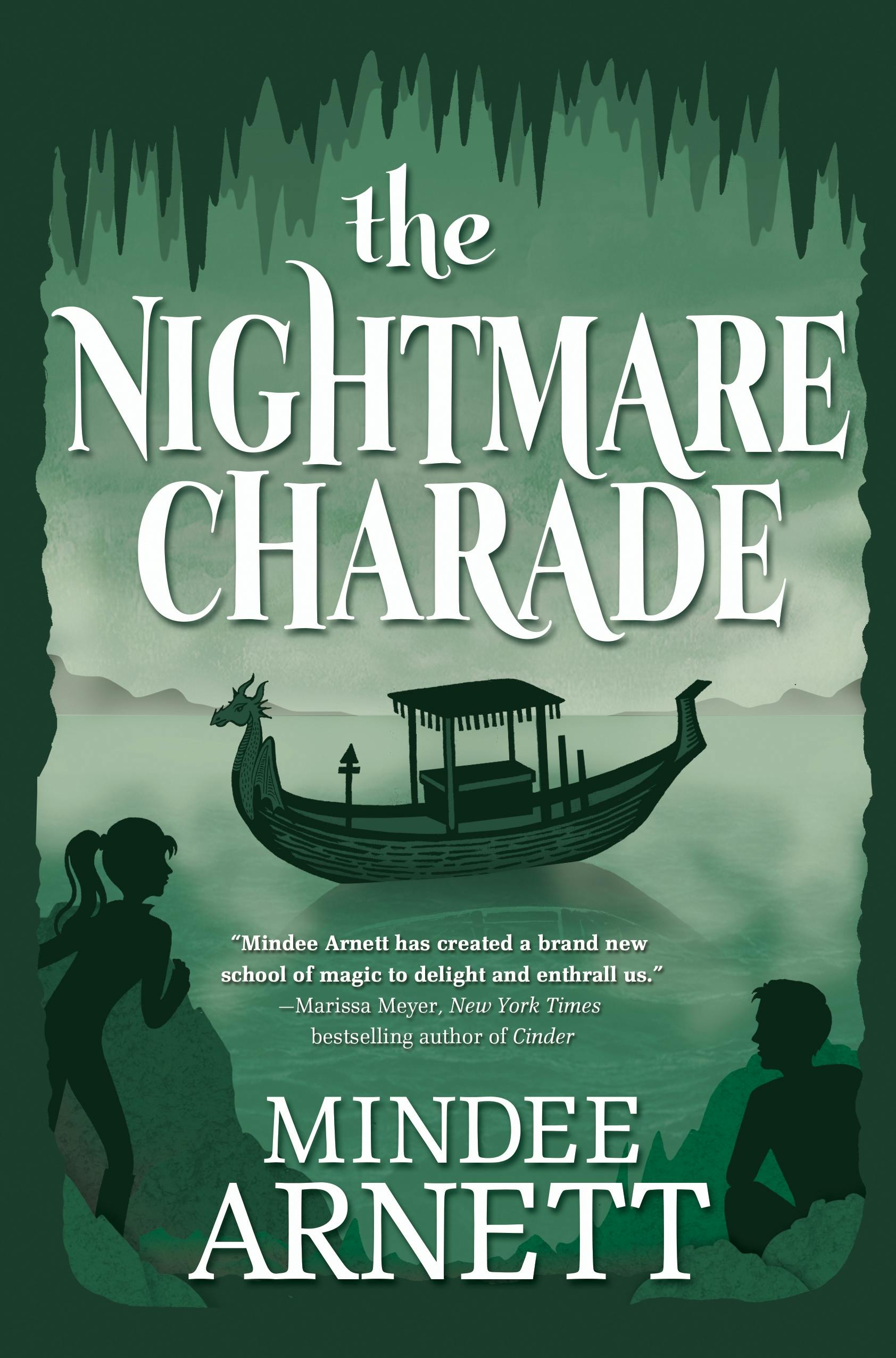 Cover for the book titled as: The Nightmare Charade