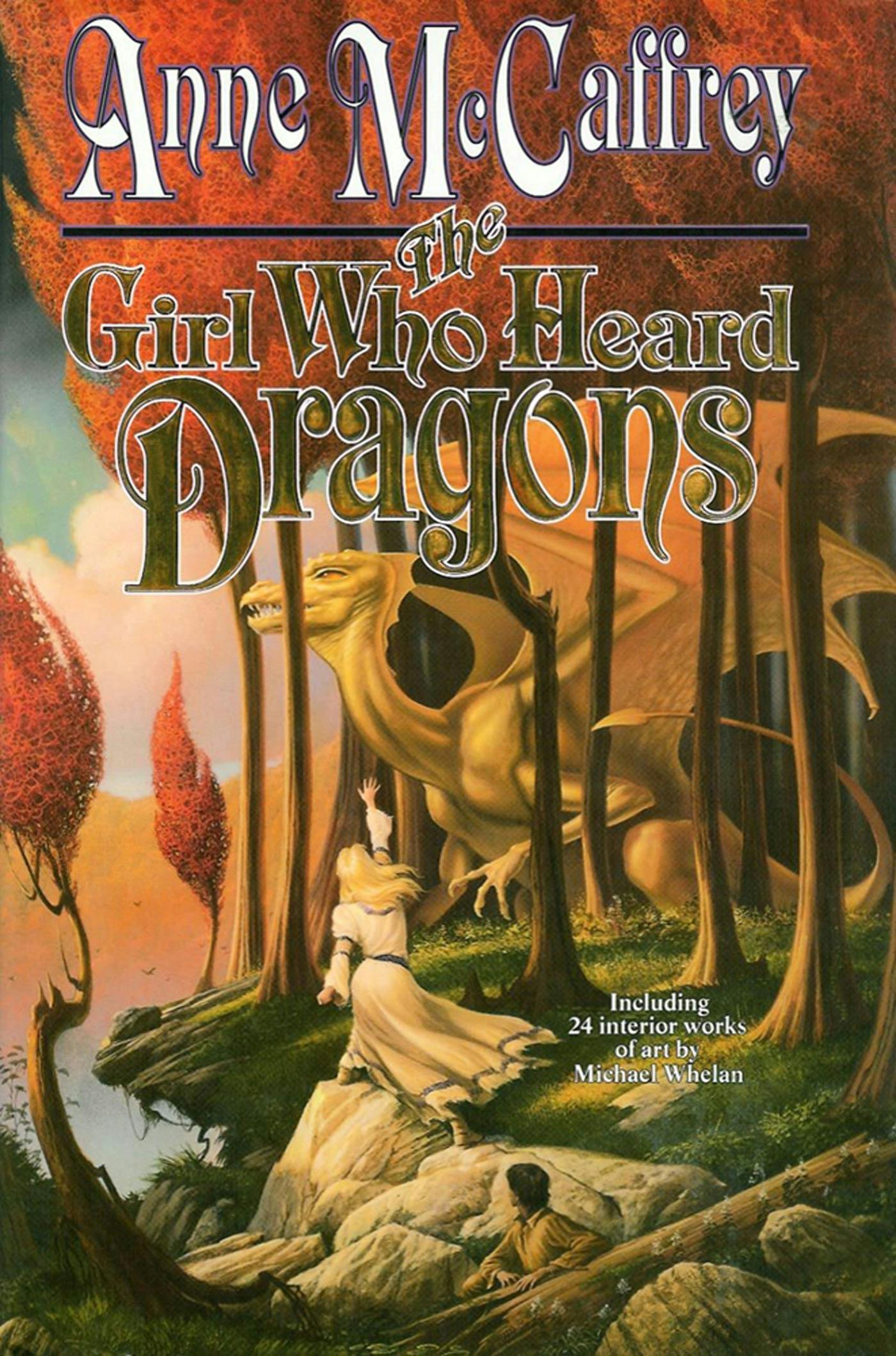 Cover for the book titled as: The Girl Who Heard Dragons