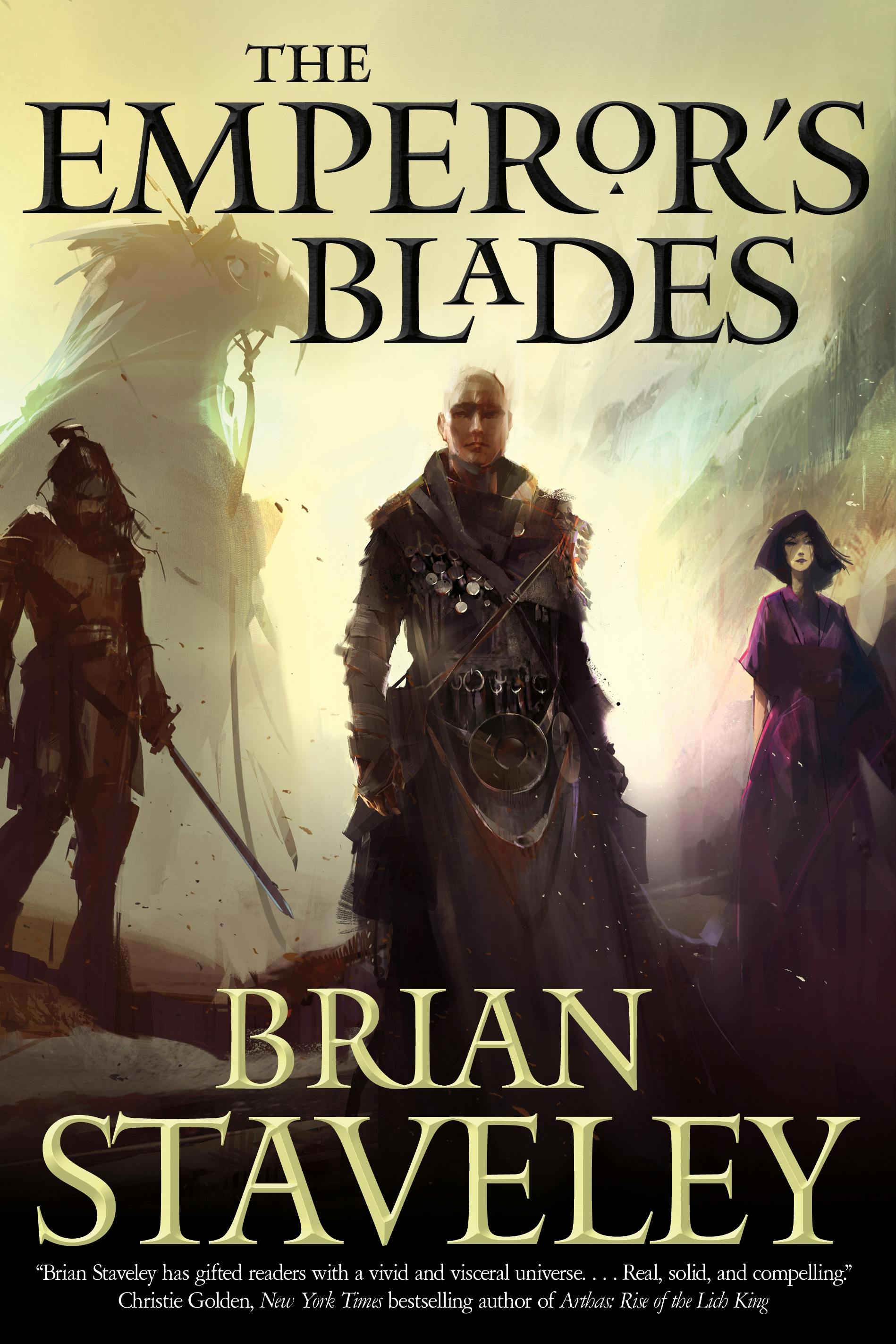 Cover for the book titled as: The Emperor's Blades