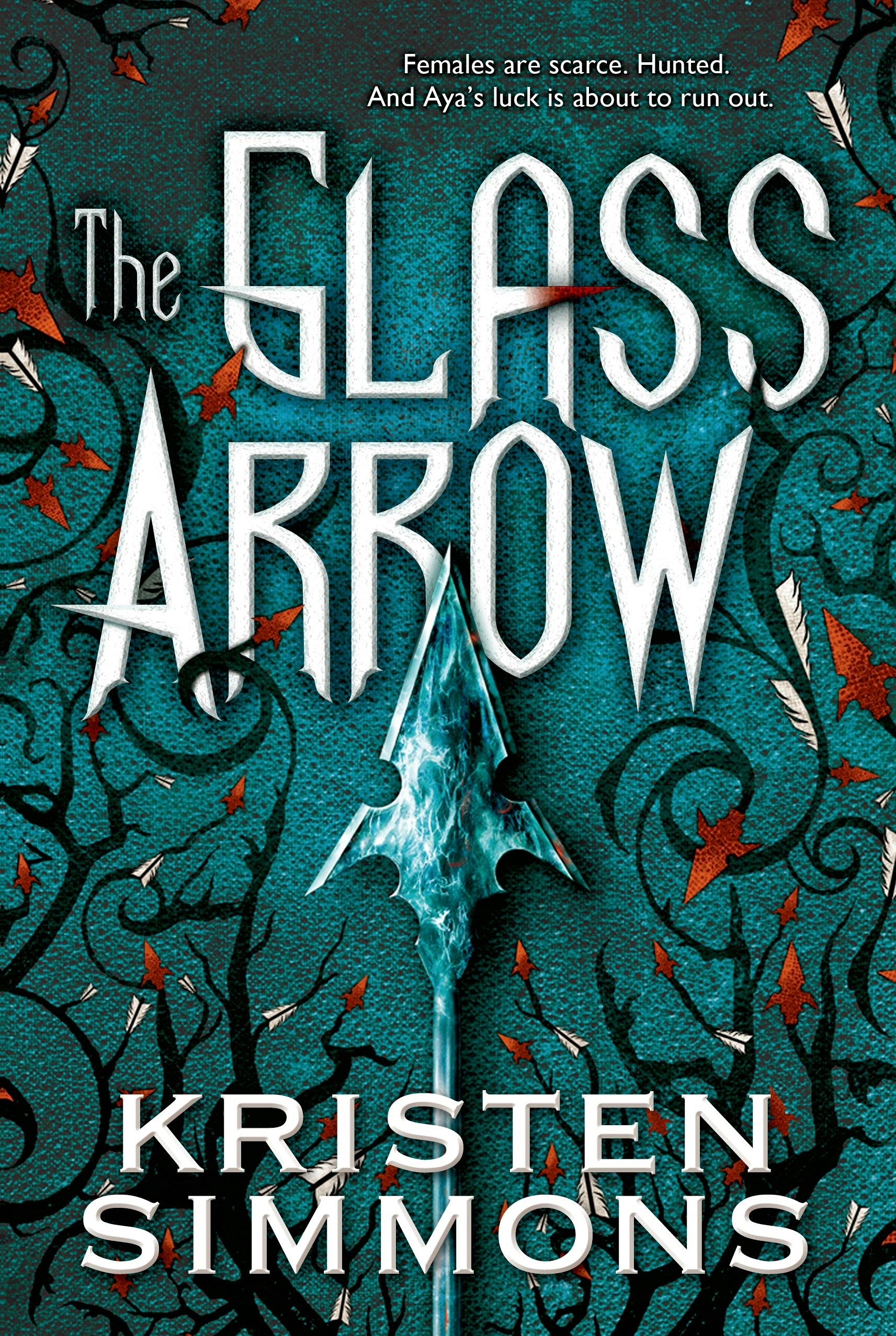 Cover for the book titled as: The Glass Arrow