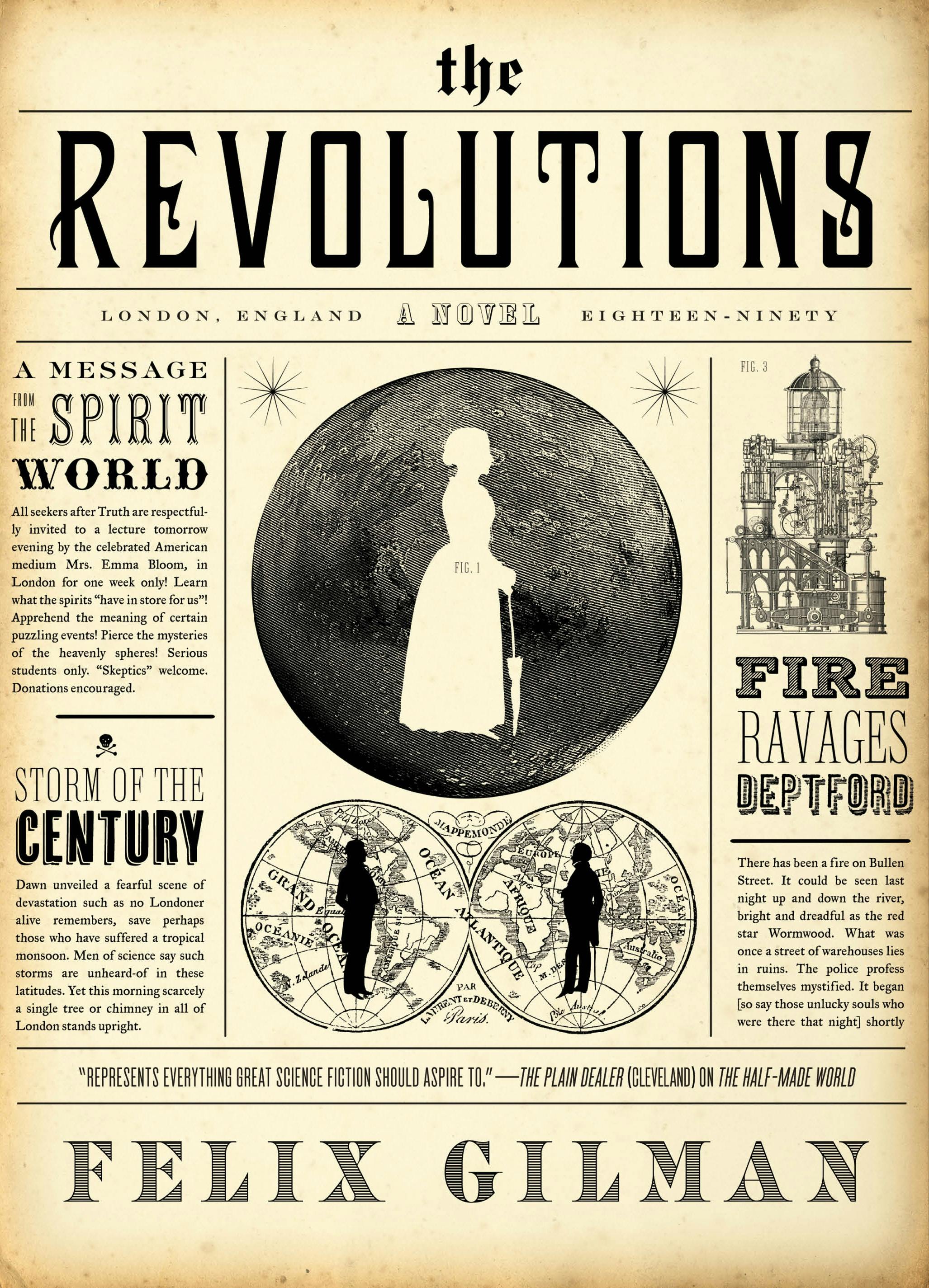 Cover for the book titled as: The Revolutions