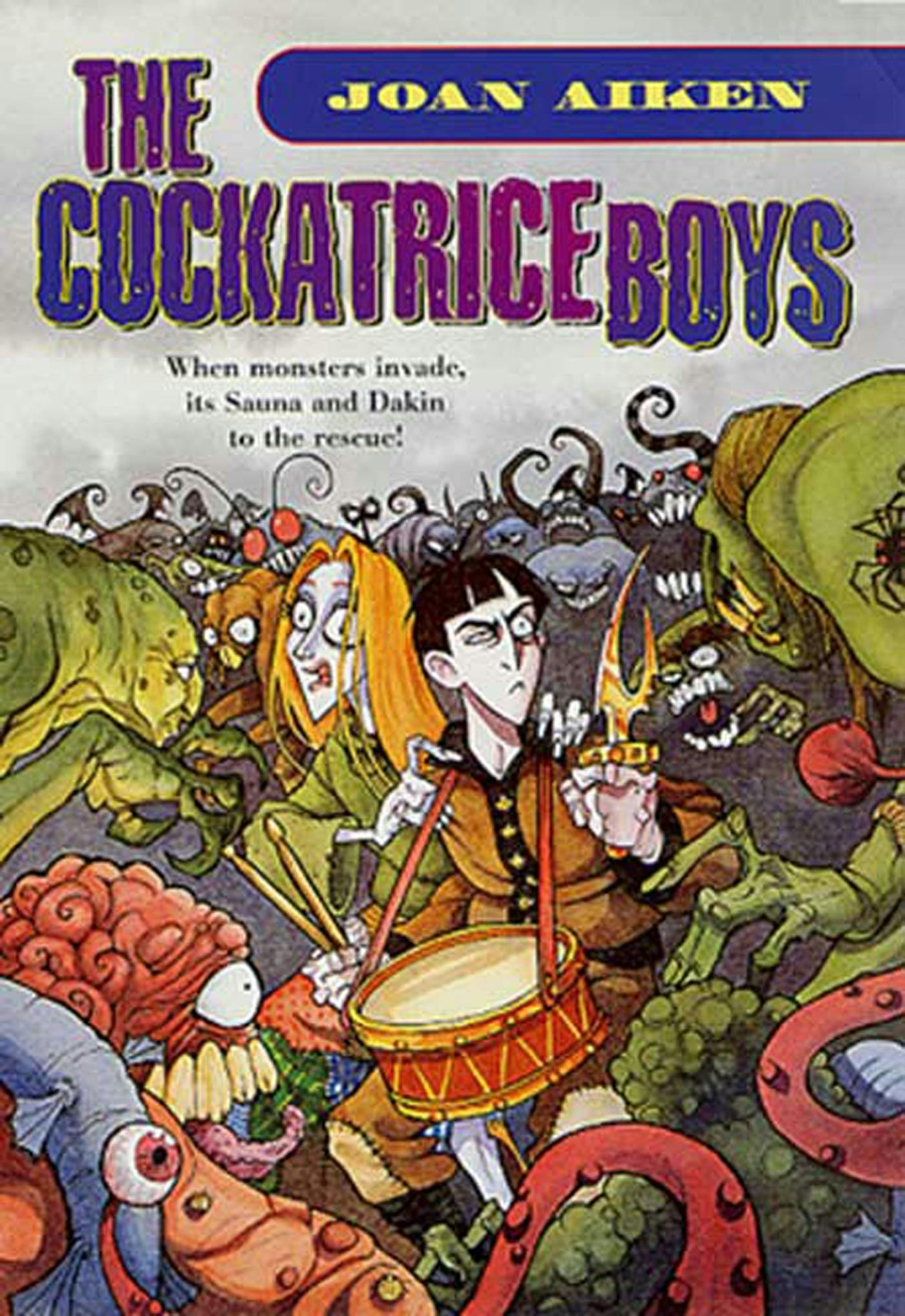 Cover for the book titled as: The Cockatrice Boys
