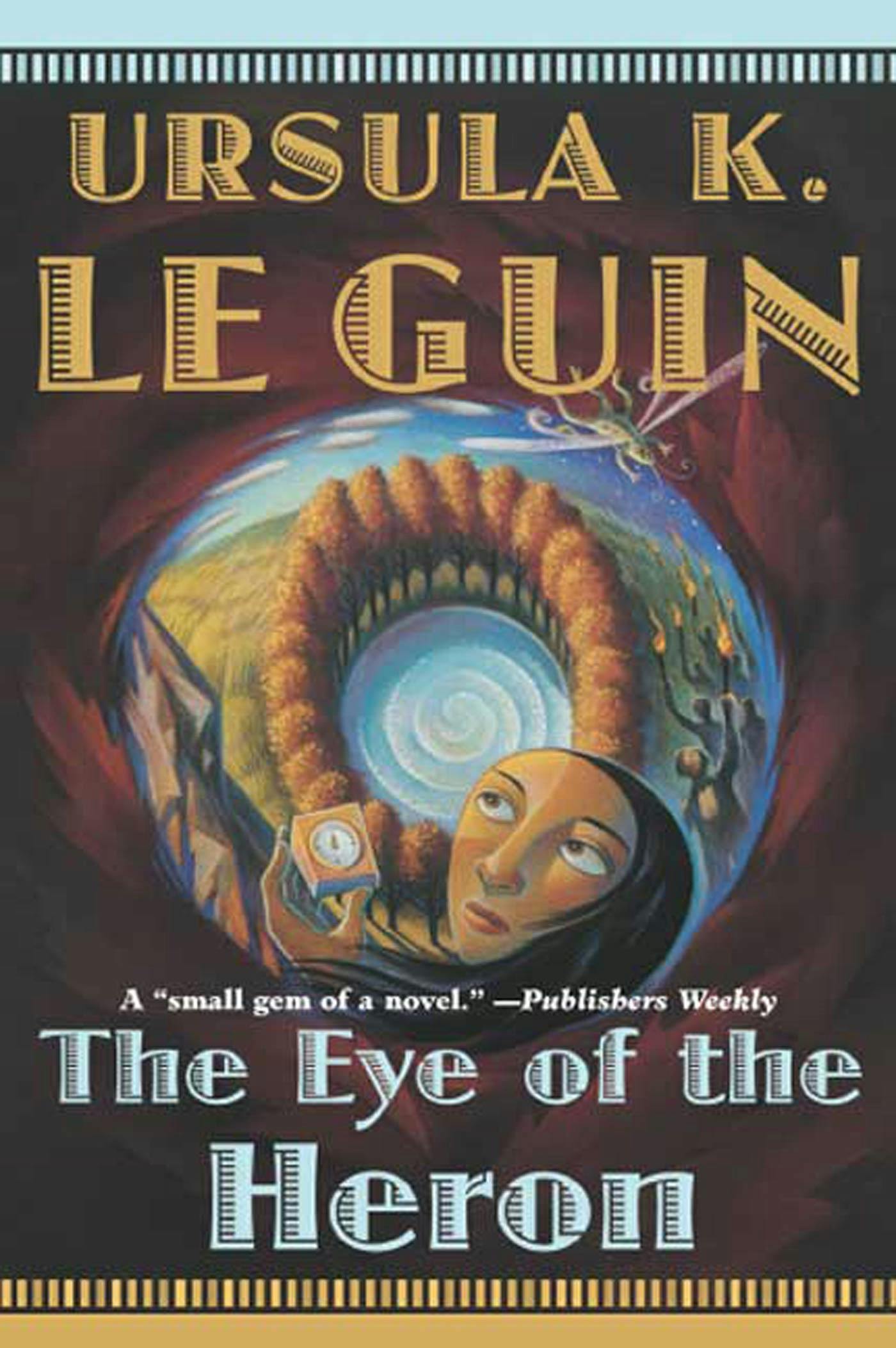 Cover for the book titled as: The Eye of the Heron