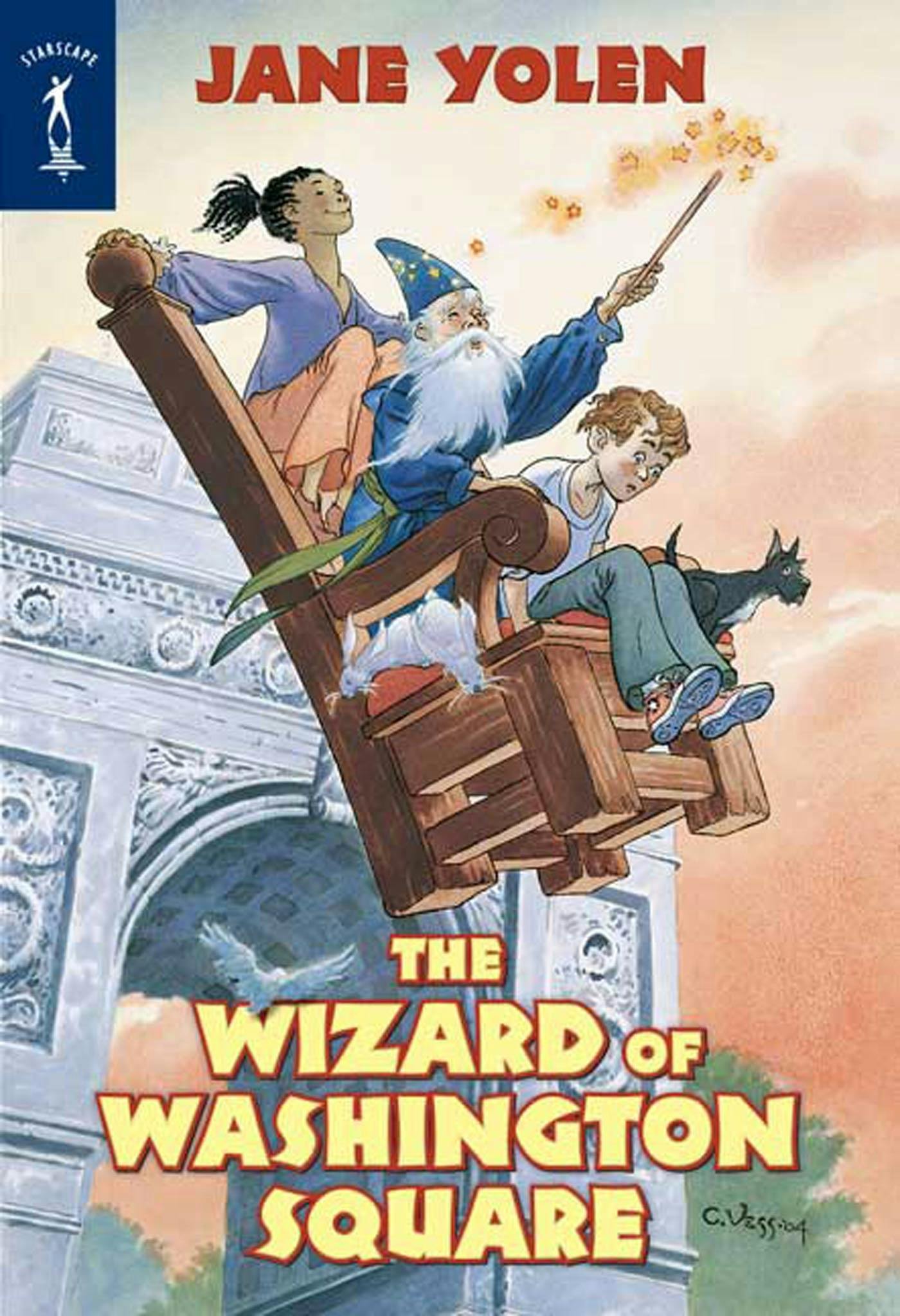 Cover for the book titled as: The Wizard of Washington Square