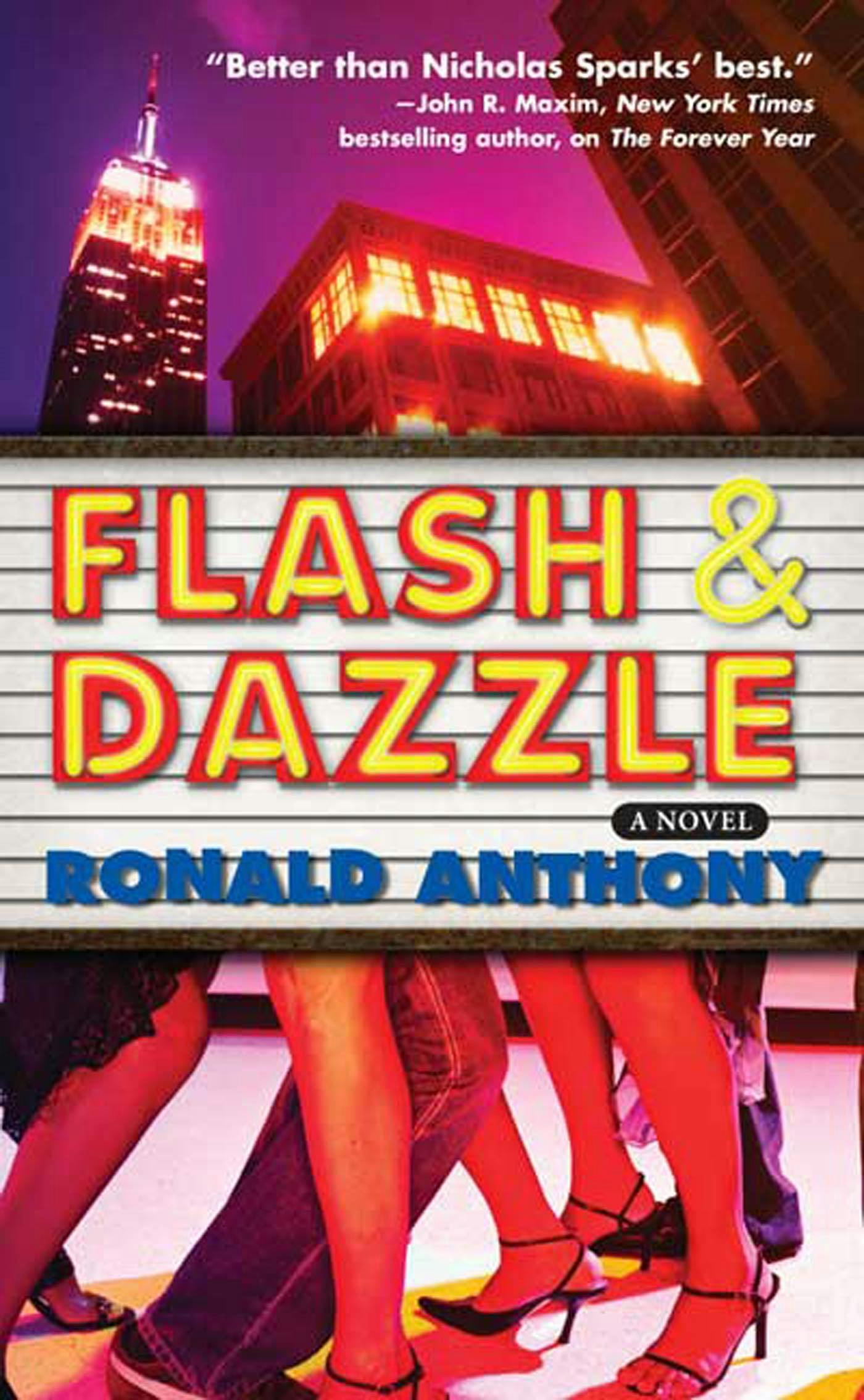Cover for the book titled as: Flash and Dazzle