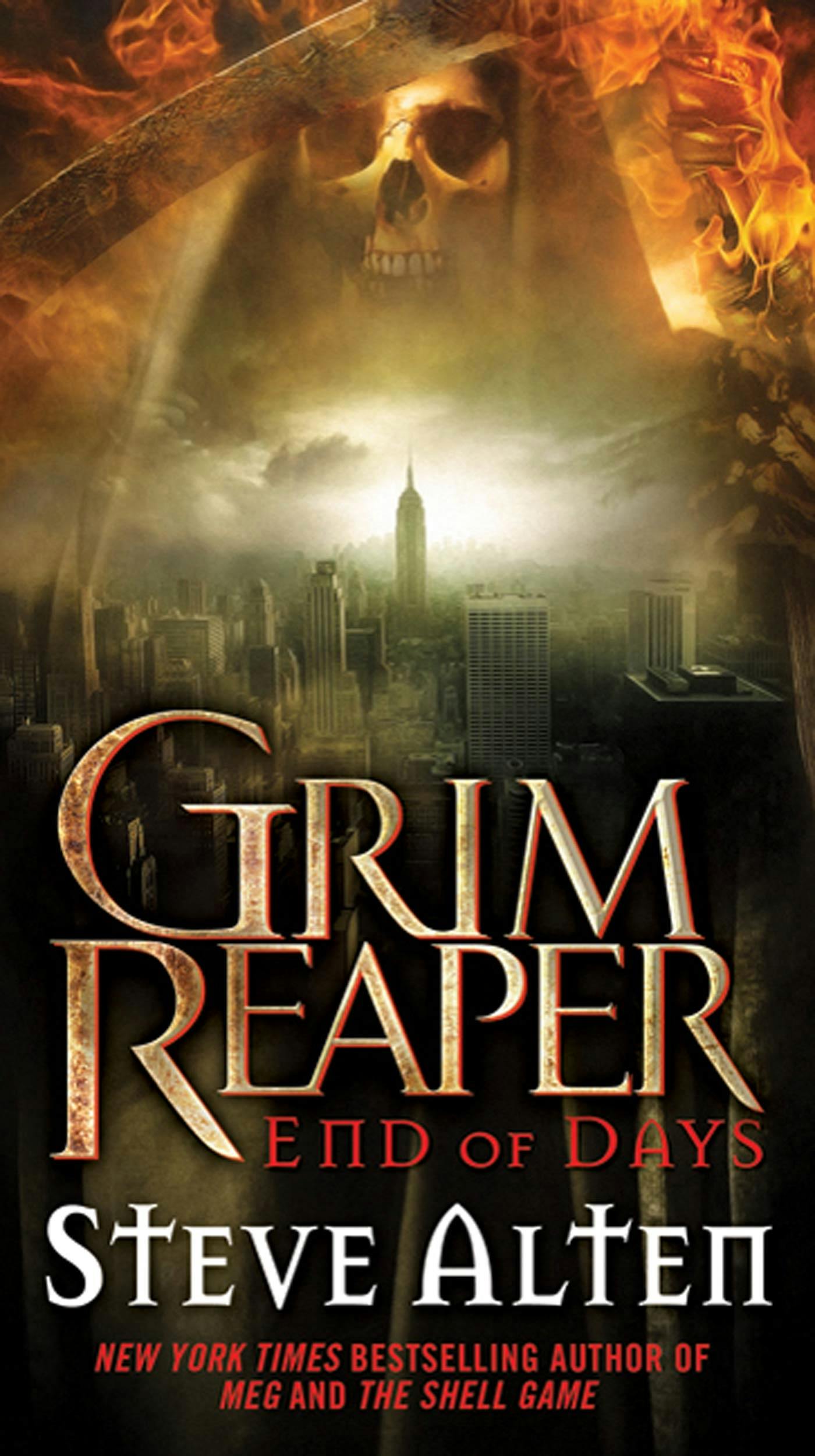 Cover for the book titled as: Grim Reaper: End of Days