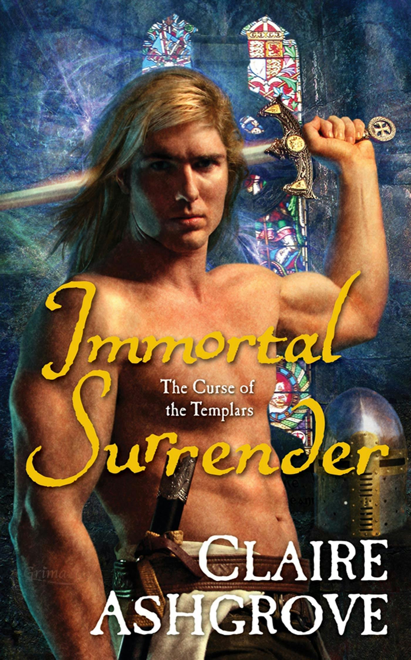Cover for the book titled as: Immortal Surrender