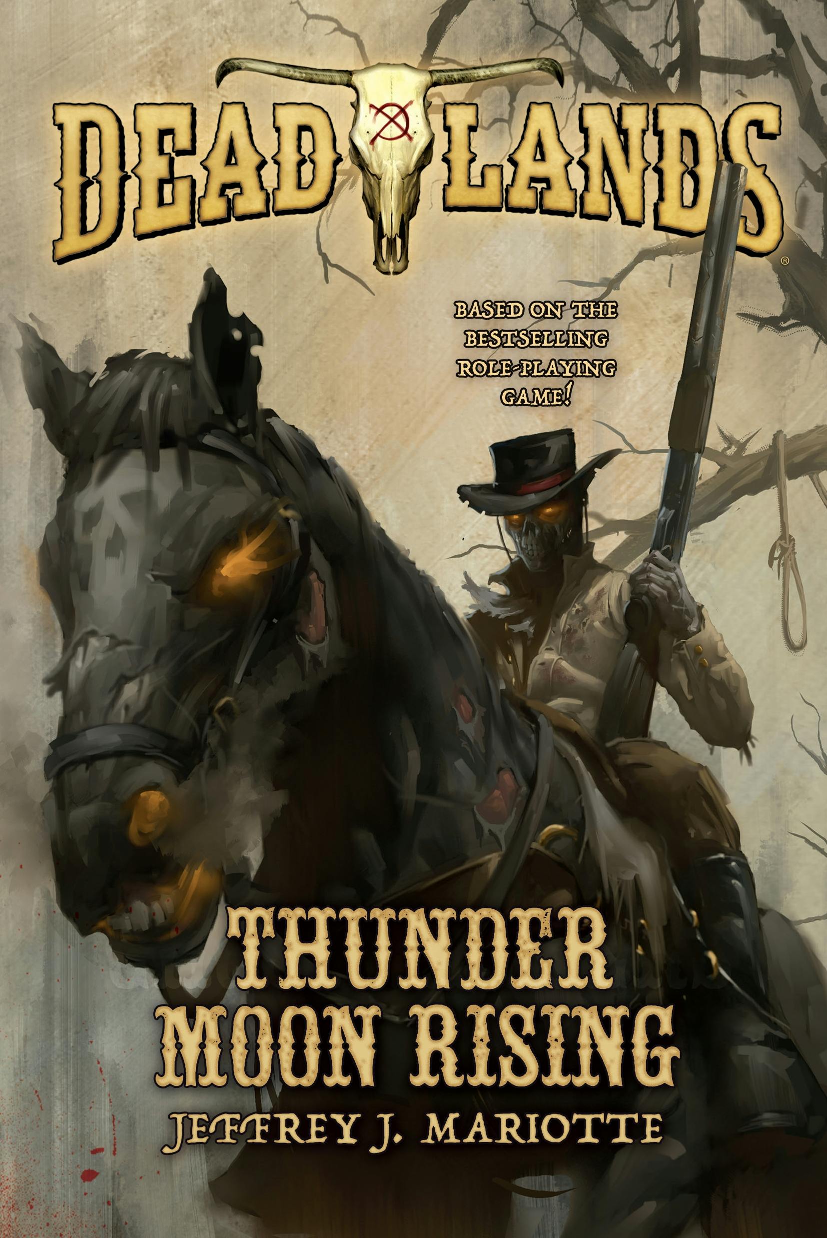 Cover for the book titled as: Deadlands: Thunder Moon Rising