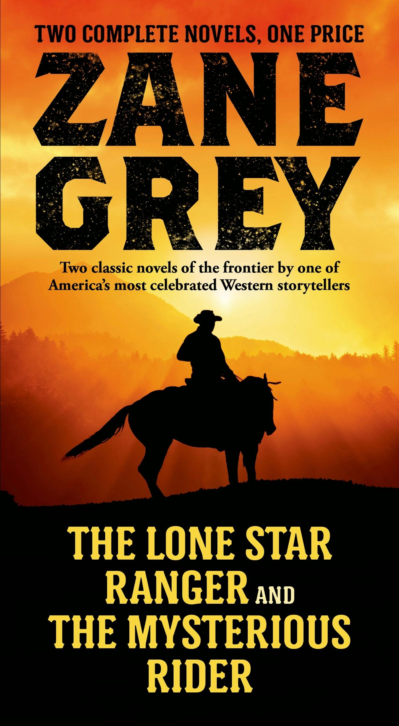 Cover for the book titled as: The Lone Star Ranger and The Mysterious Rider