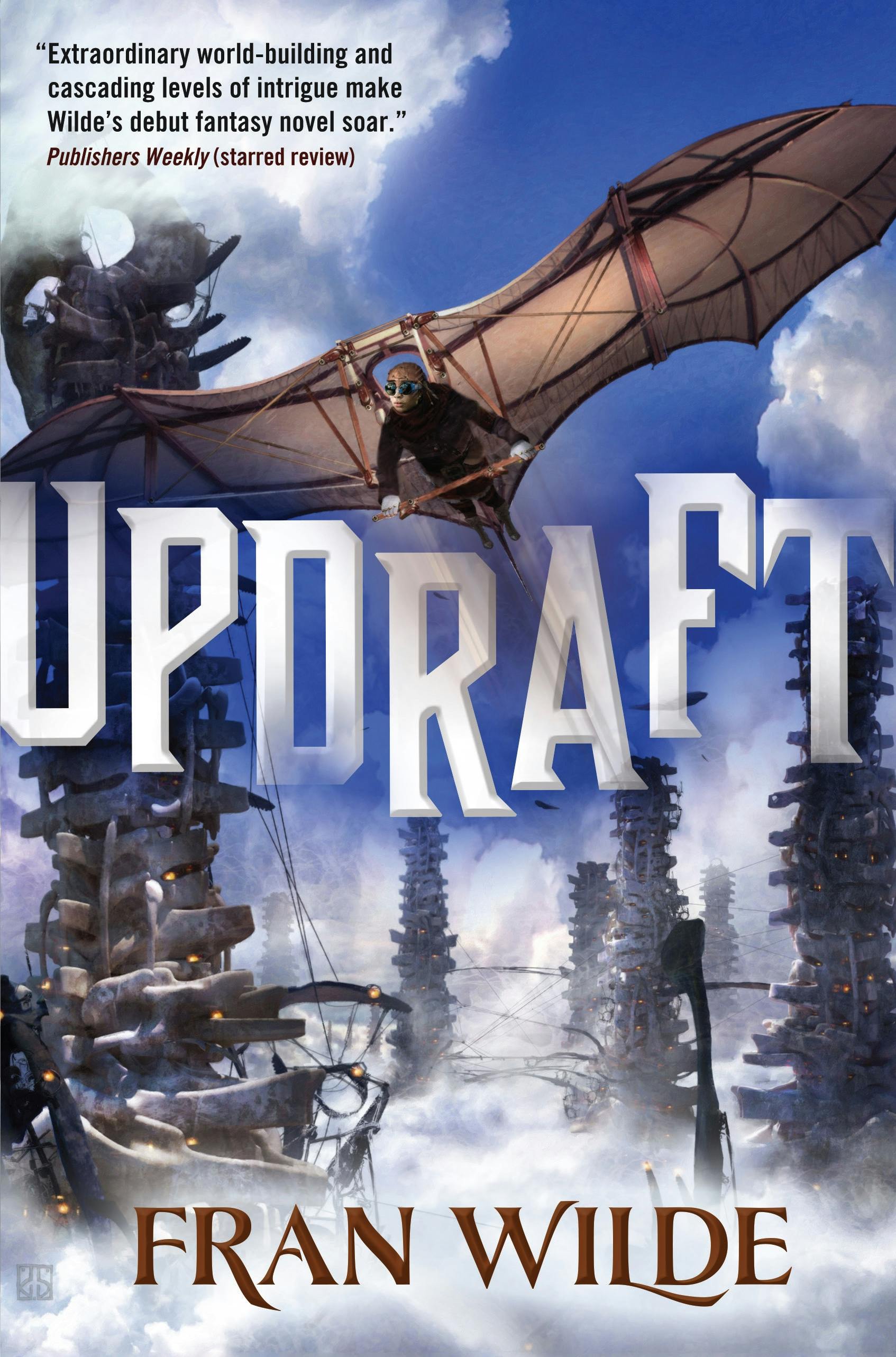 Cover for the book titled as: Updraft