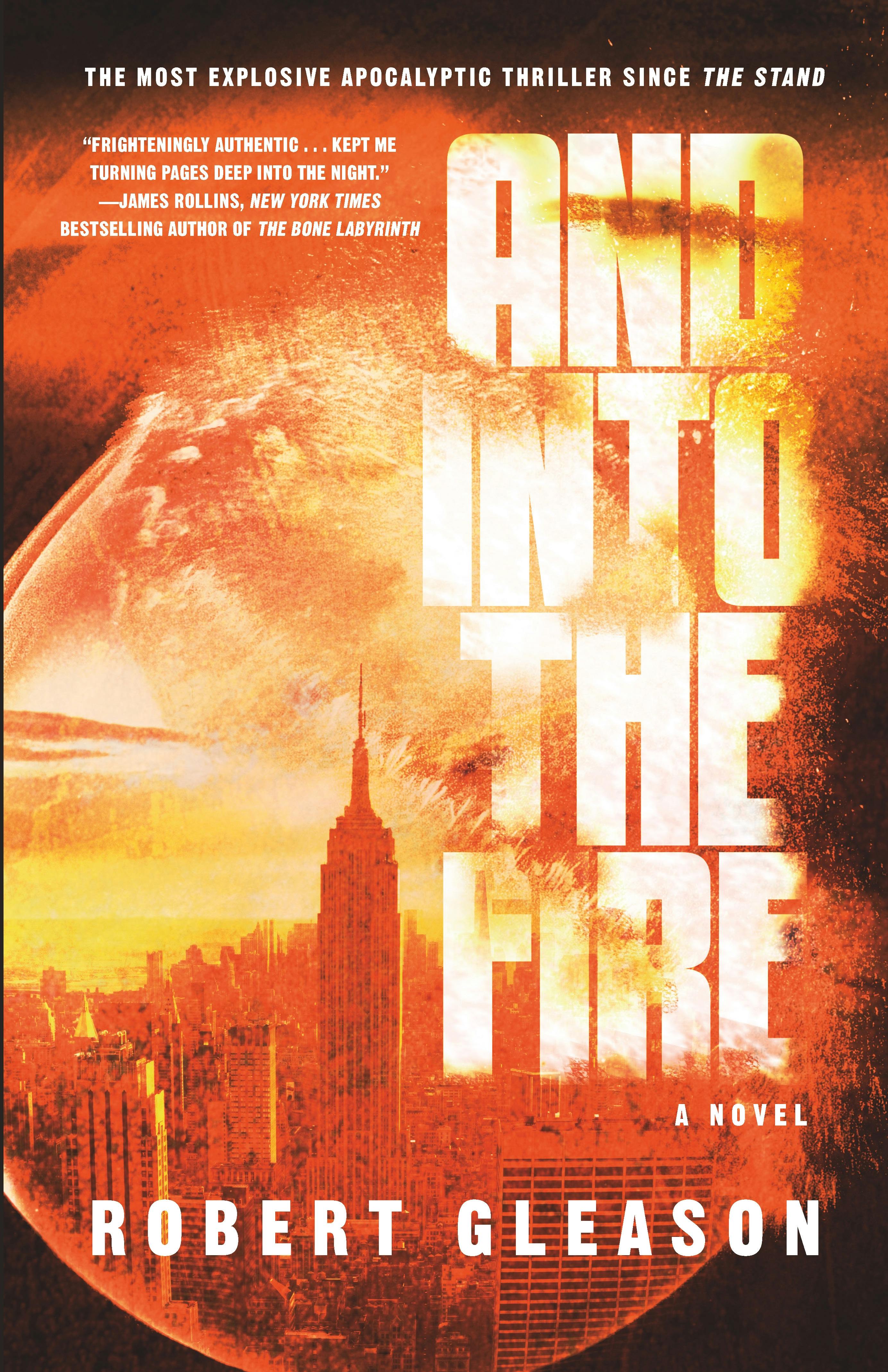 Cover for the book titled as: And Into the Fire