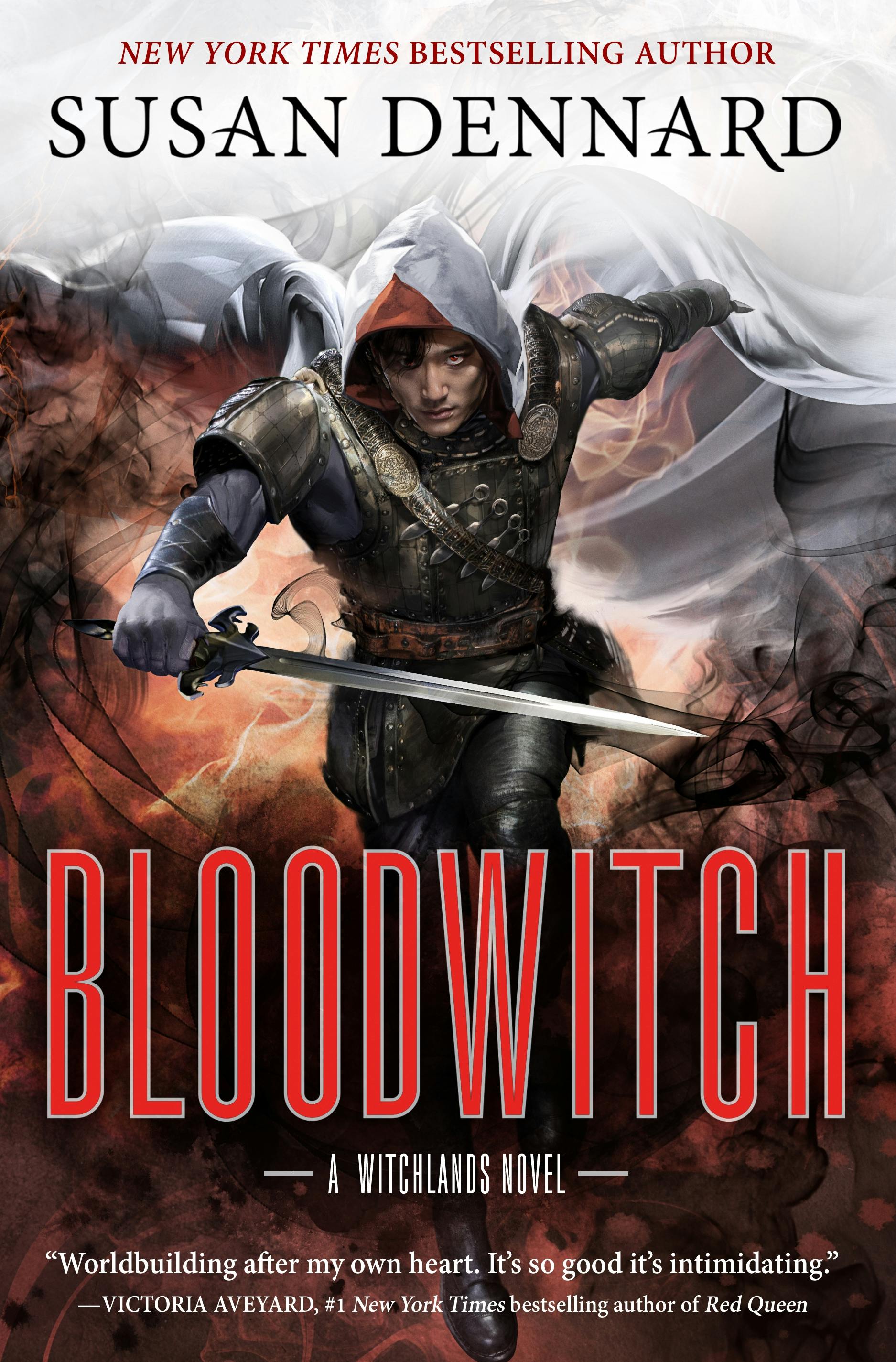 Cover for the book titled as: Bloodwitch