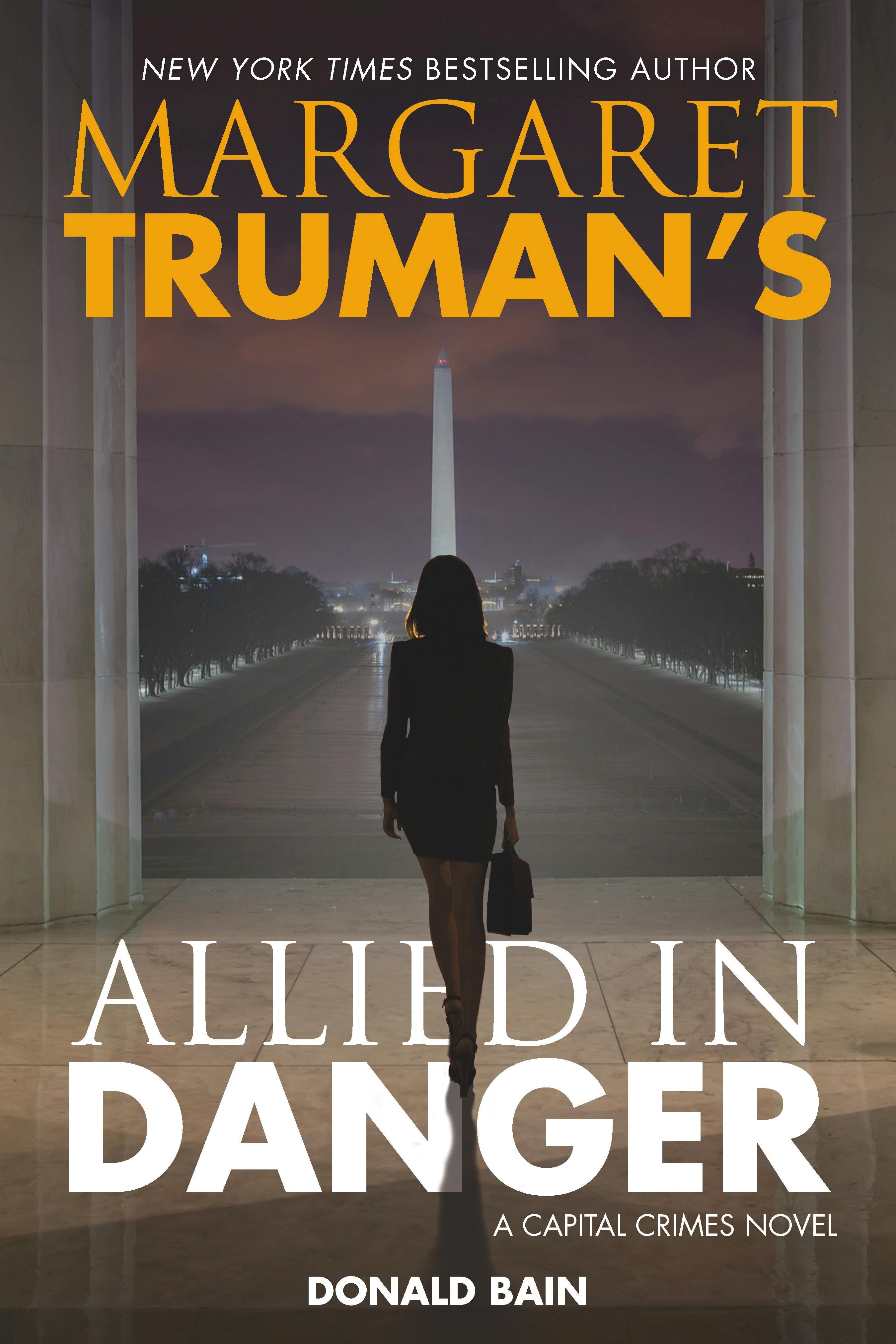 Cover for the book titled as: Margaret Truman's Allied in Danger