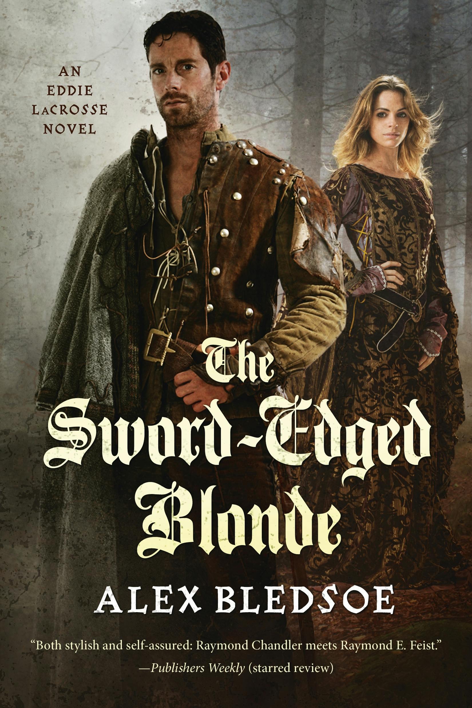 Cover for the book titled as: The Sword-Edged Blonde