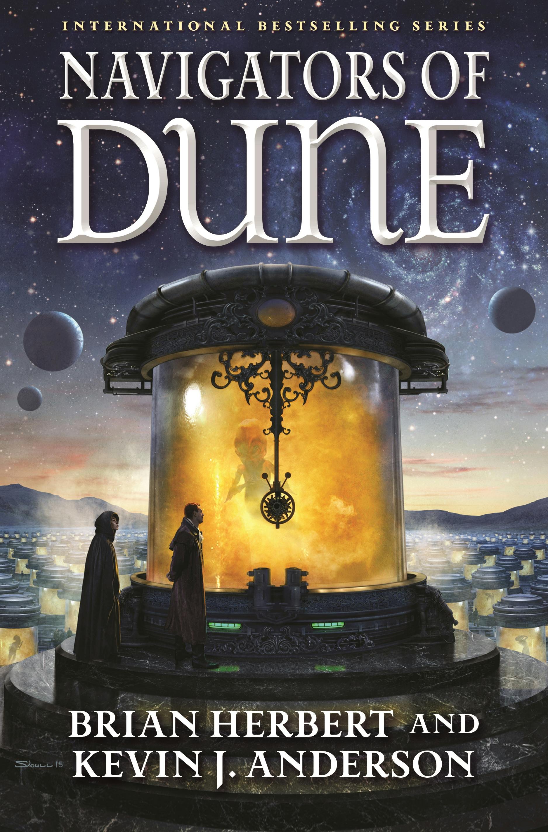 Cover for the book titled as: Navigators of Dune