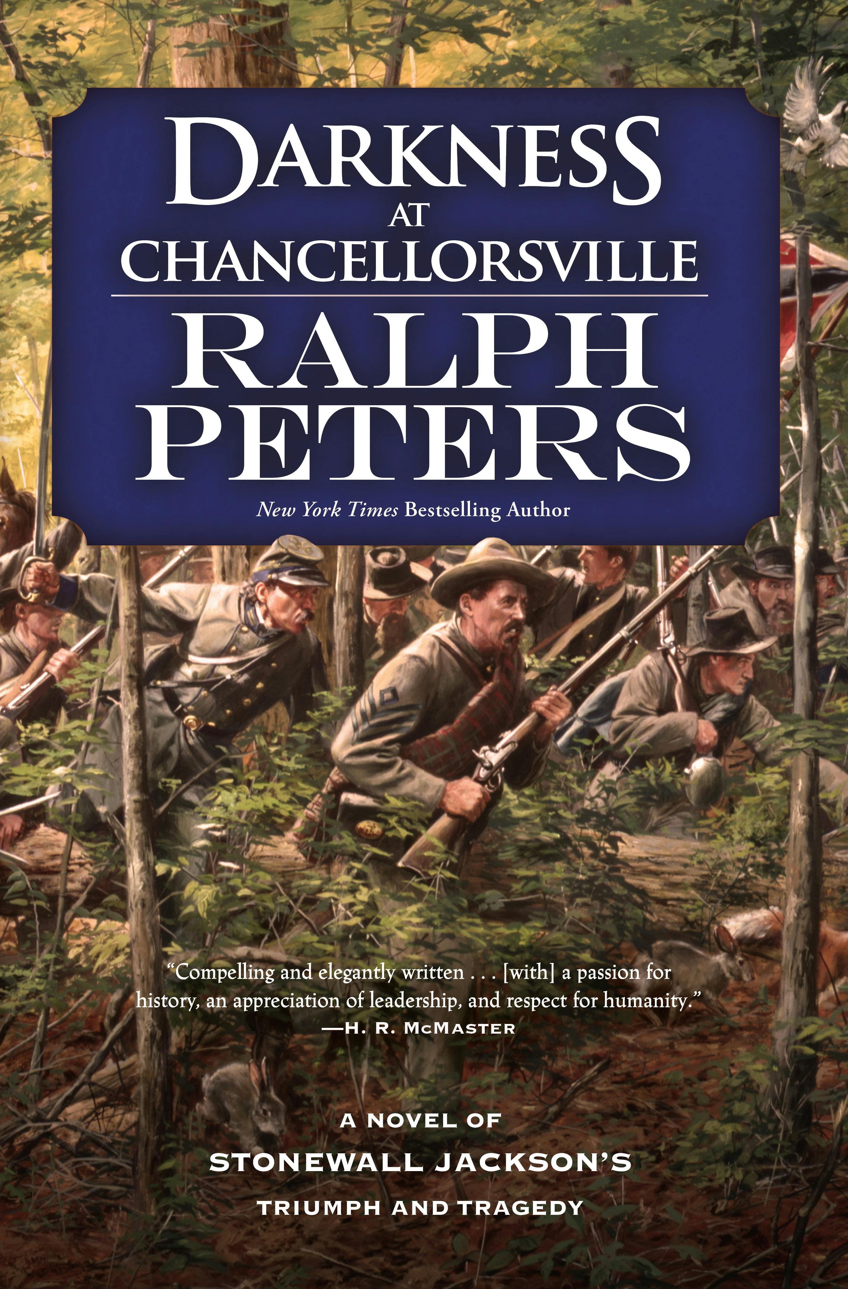 Cover for the book titled as: Darkness at Chancellorsville