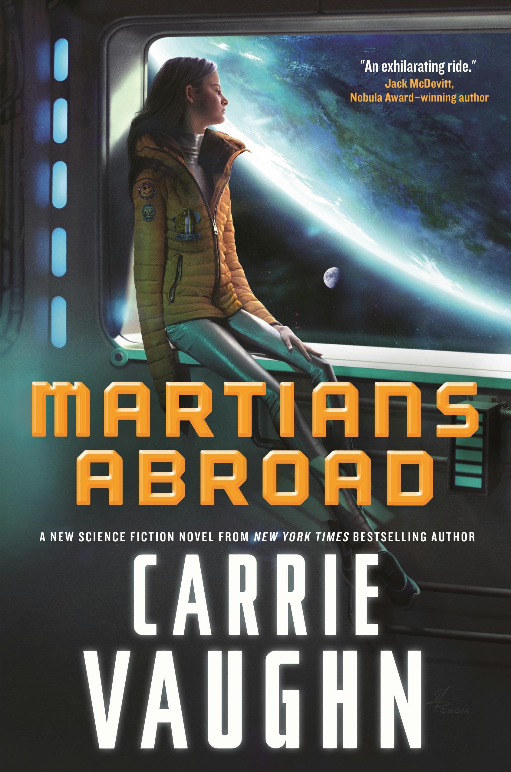 Cover for the book titled as: Martians Abroad