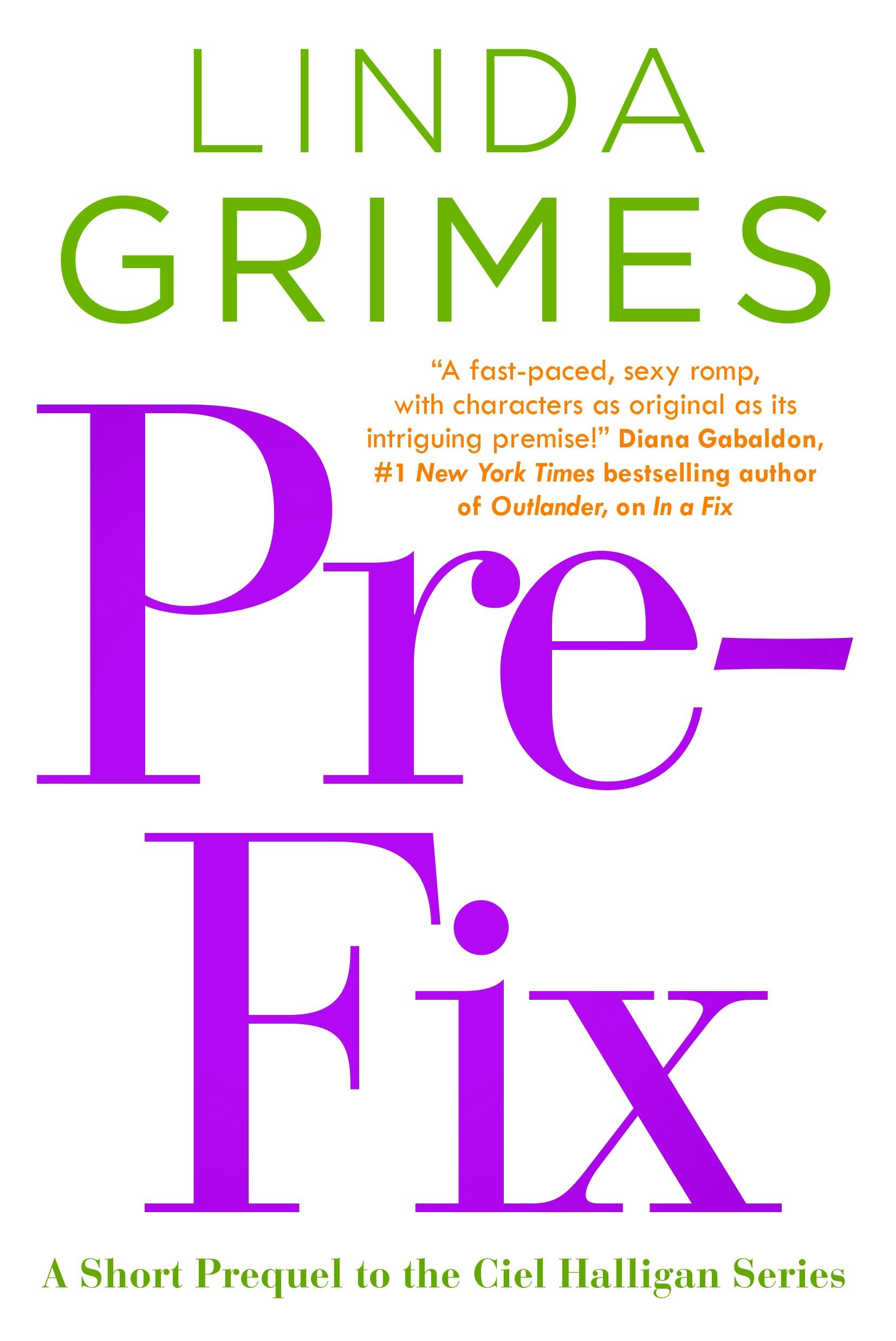 Cover for the book titled as: Pre-Fix