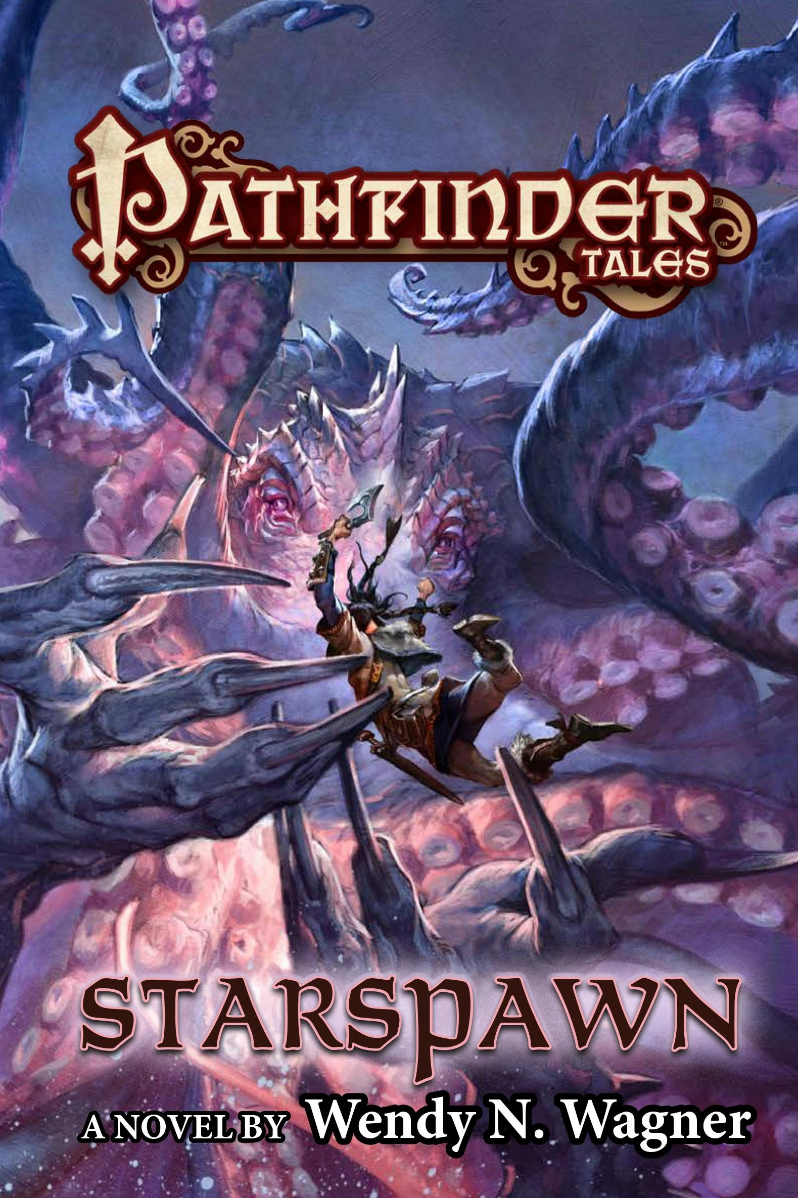 Cover for the book titled as: Pathfinder Tales: Starspawn