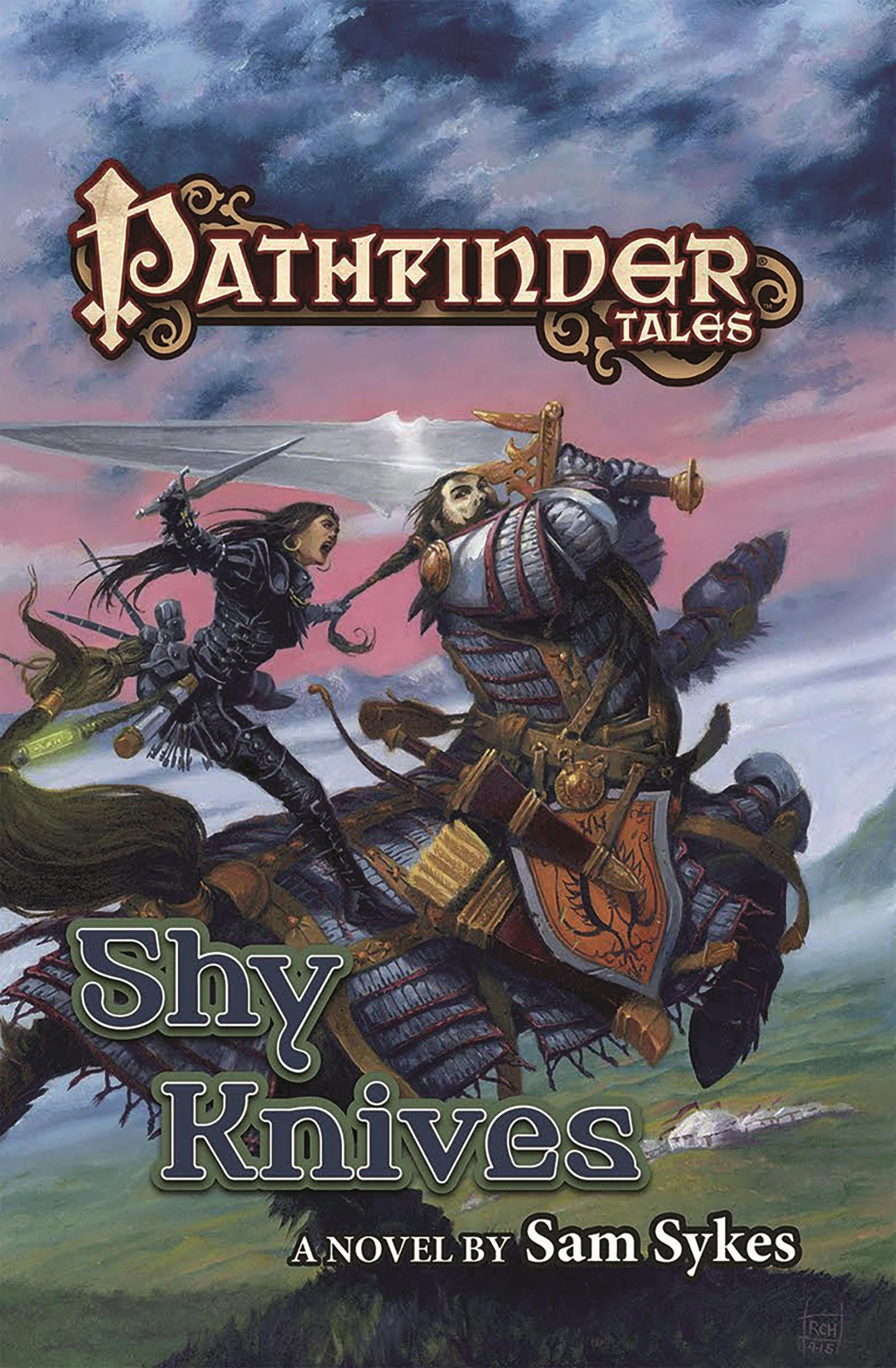 Cover for the book titled as: Pathfinder Tales: Shy Knives