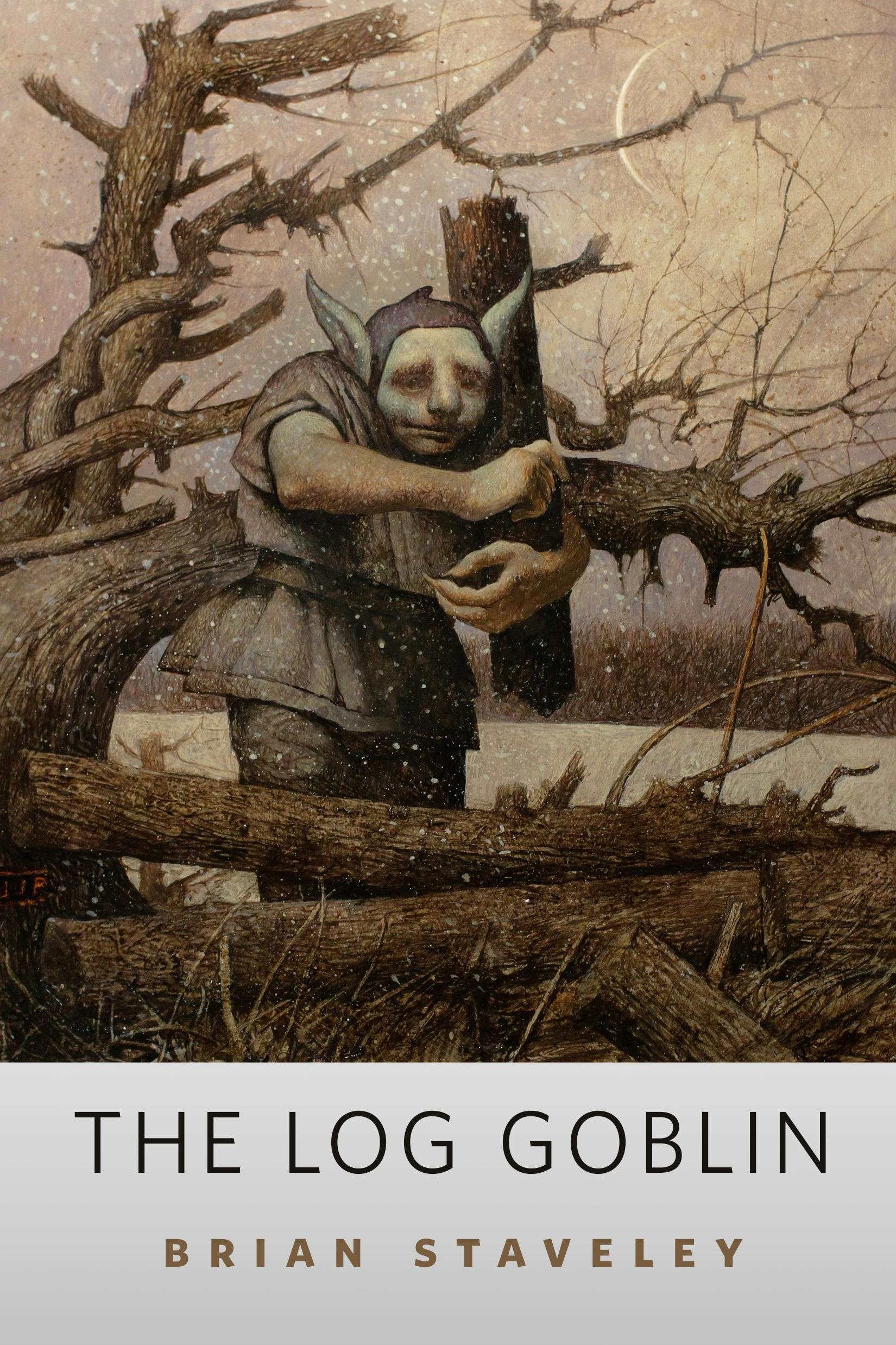 Cover for the book titled as: The Log Goblin