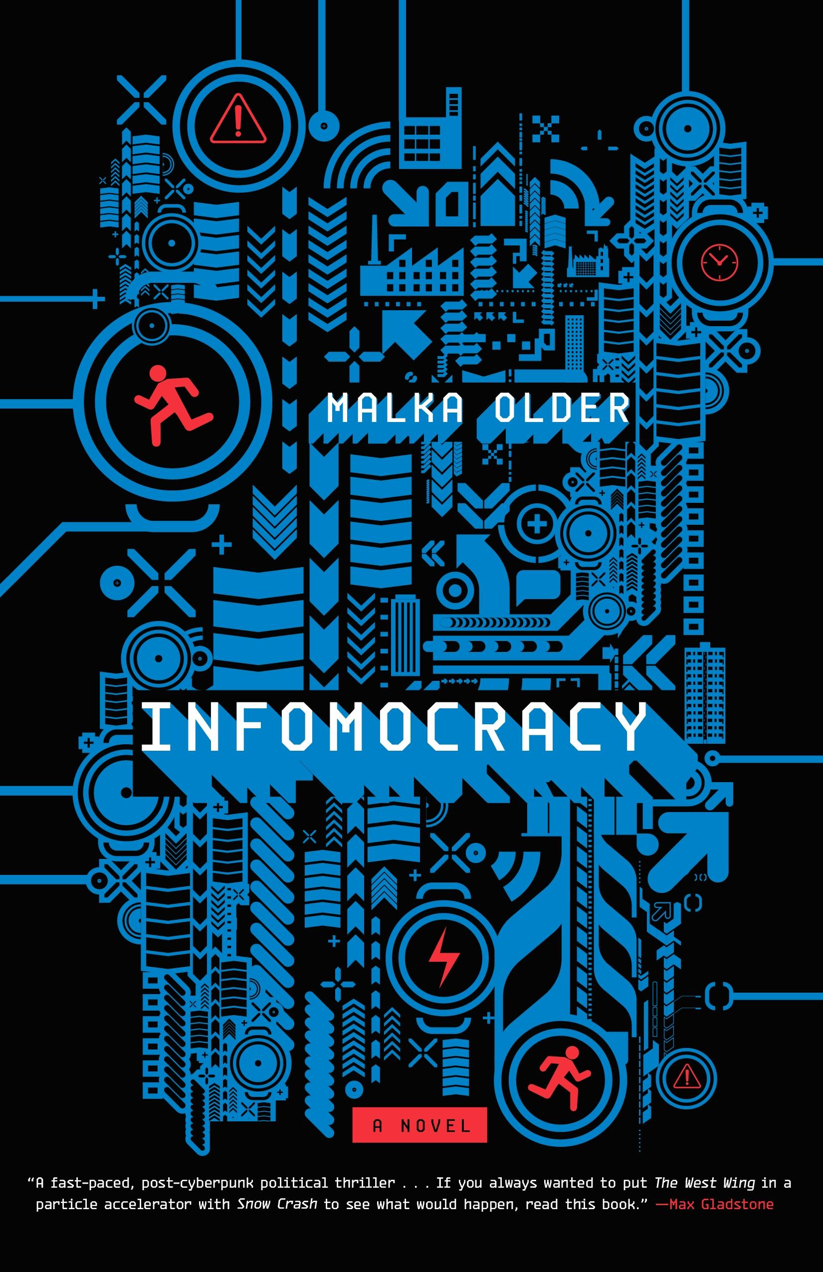 Cover for the book titled as: Infomocracy