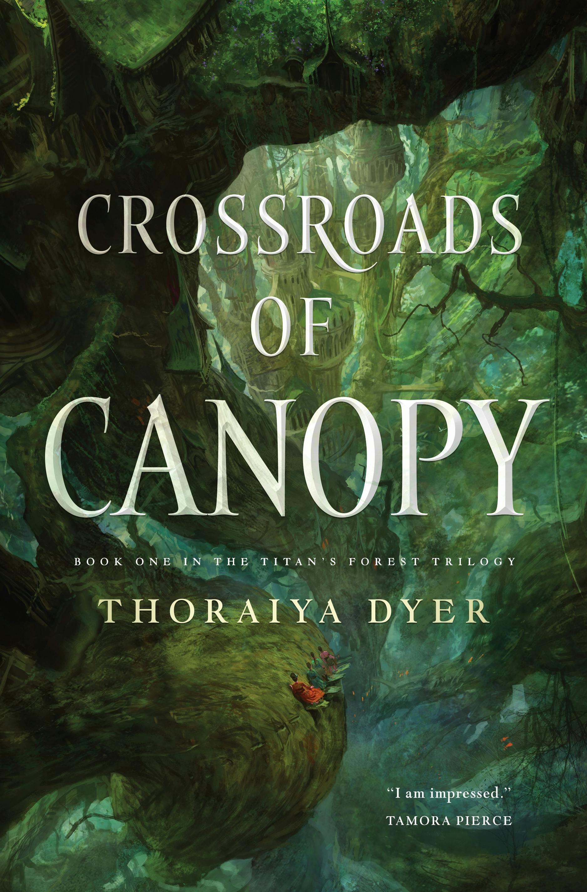 Cover for the book titled as: Crossroads of Canopy