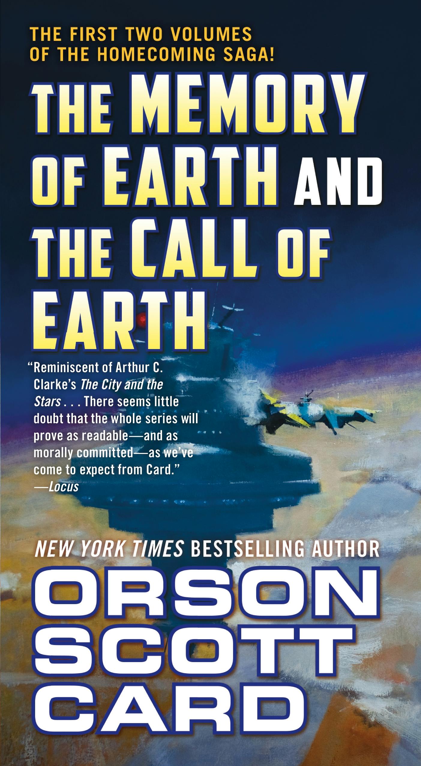 Cover for the book titled as: The Memory of Earth and The Call of Earth