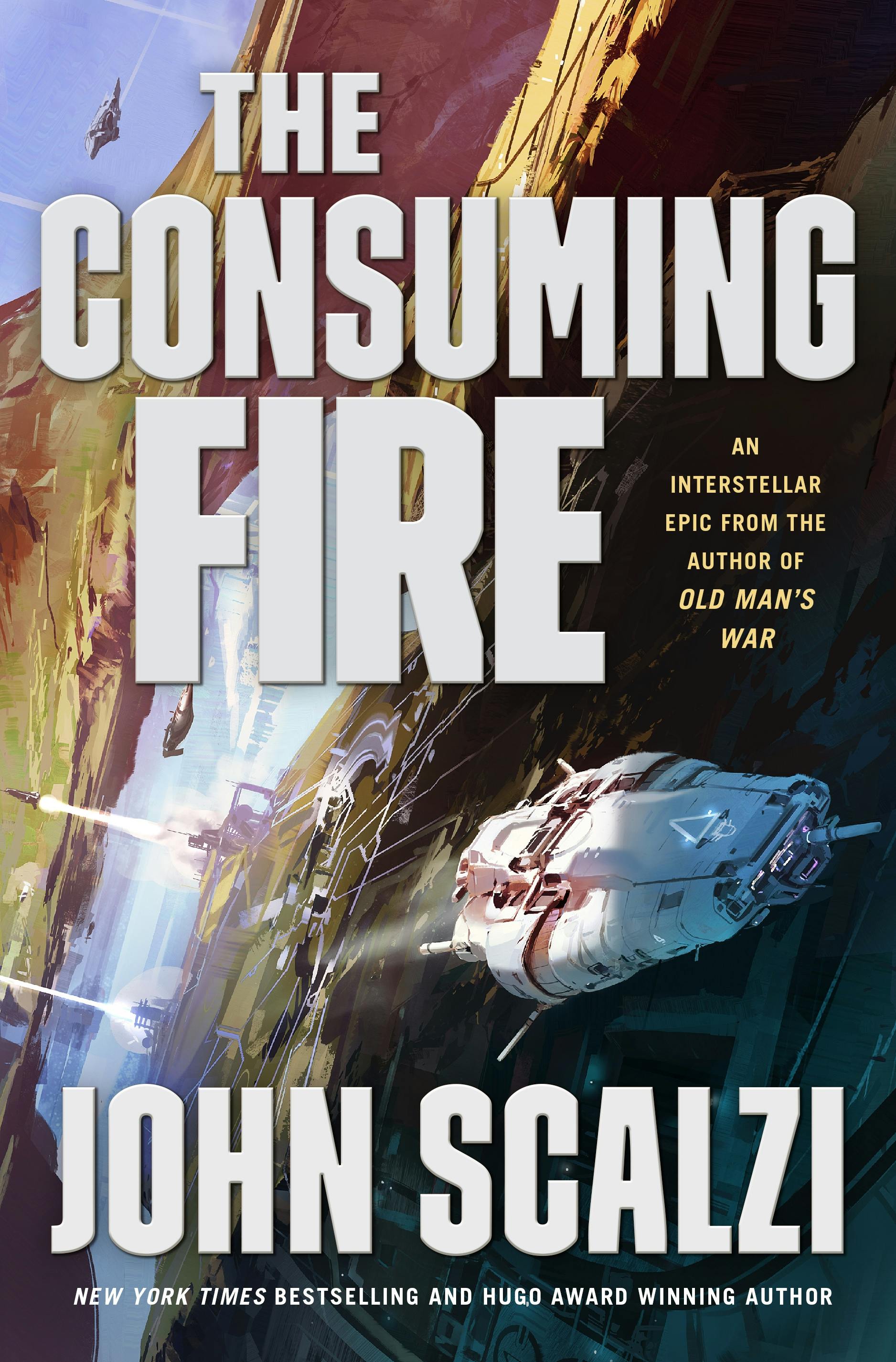 Cover for the book titled as: The Consuming Fire