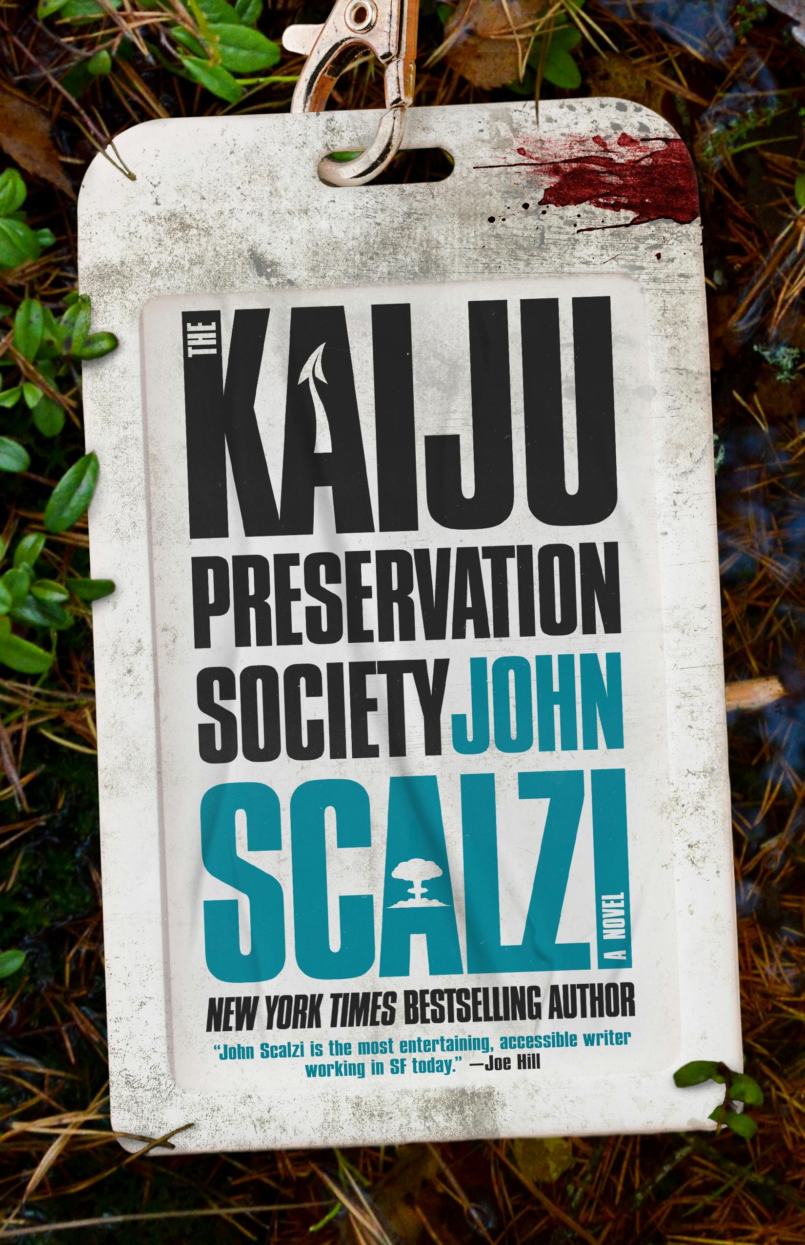 Cover for the book titled as: The Kaiju Preservation Society