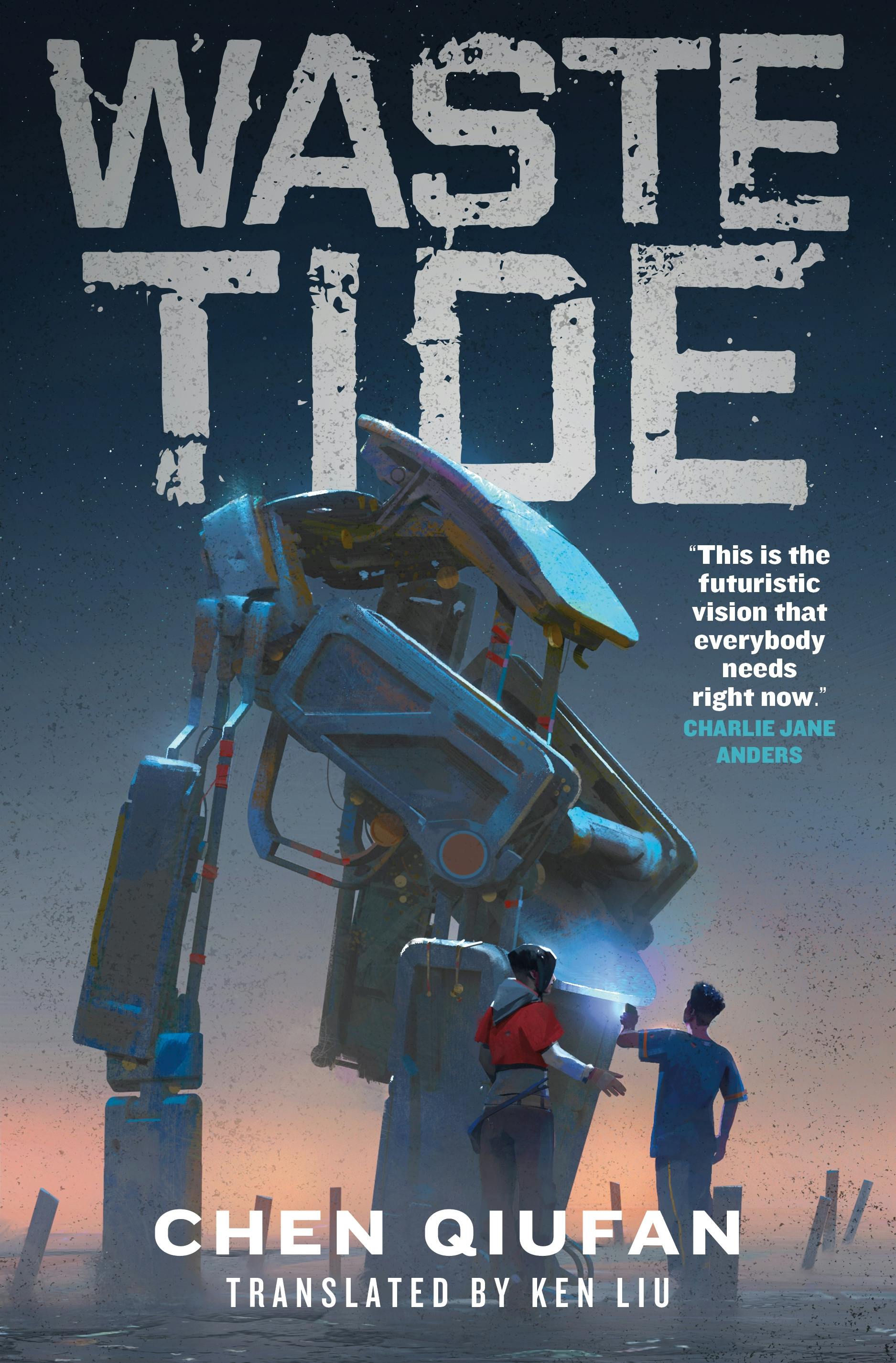 Cover for the book titled as: Waste Tide