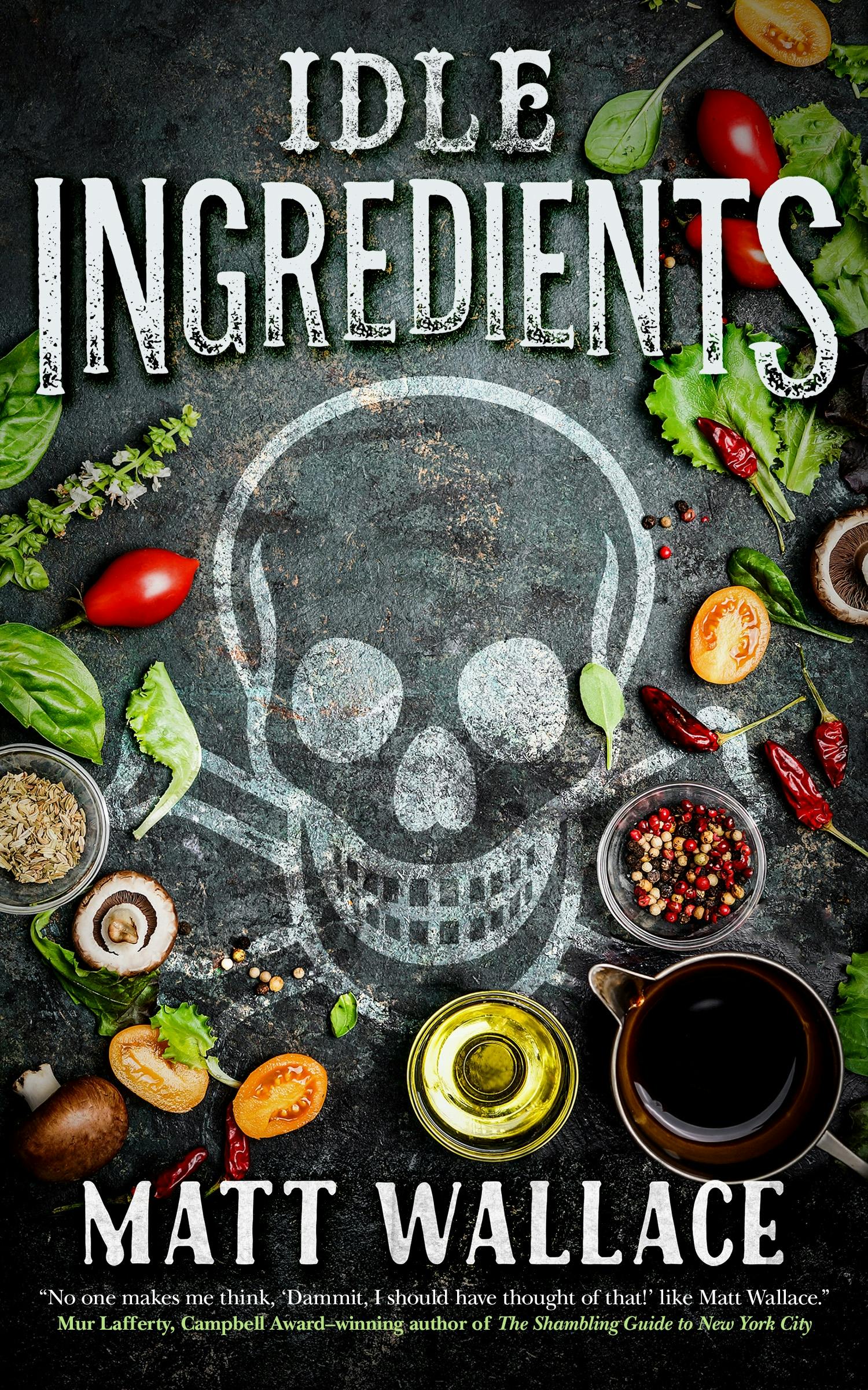 Cover for the book titled as: Idle Ingredients
