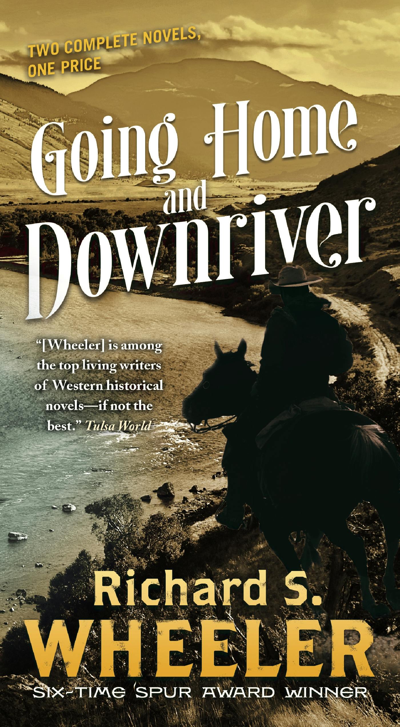 Cover for the book titled as: Going Home and Downriver