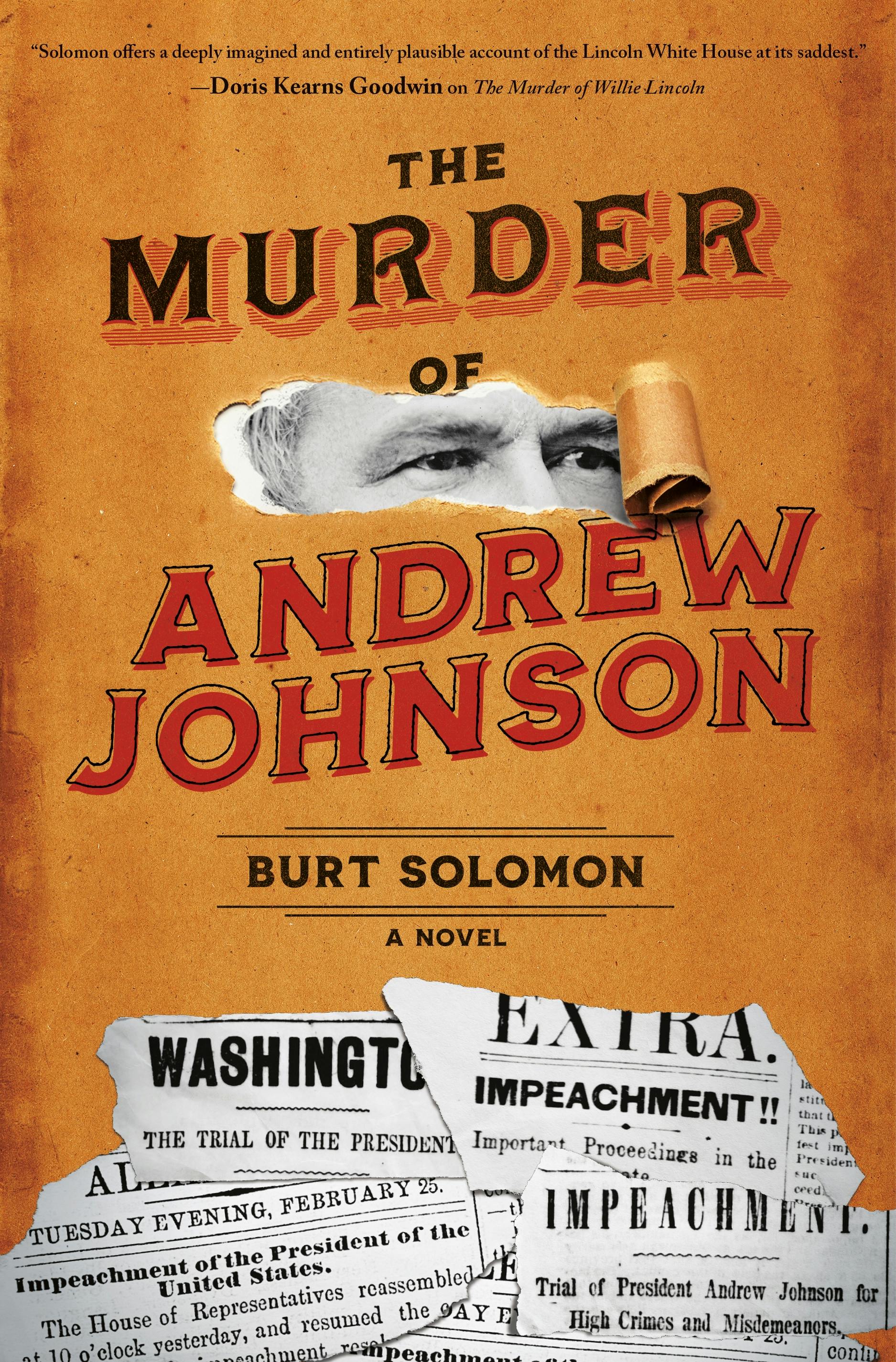 Cover for the book titled as: The Murder of Andrew Johnson