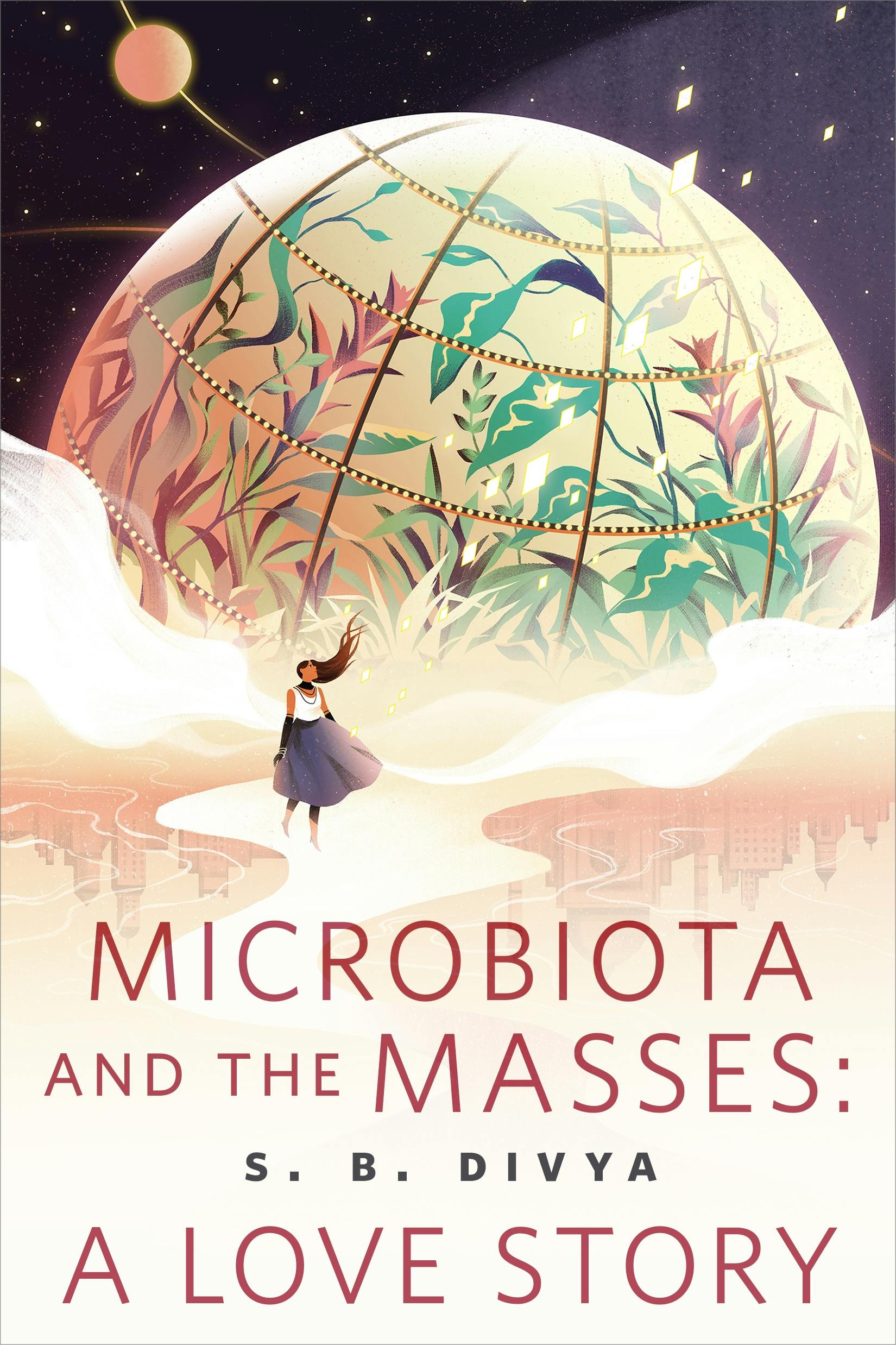 Cover for the book titled as: Microbiota and the Masses: A Love Story