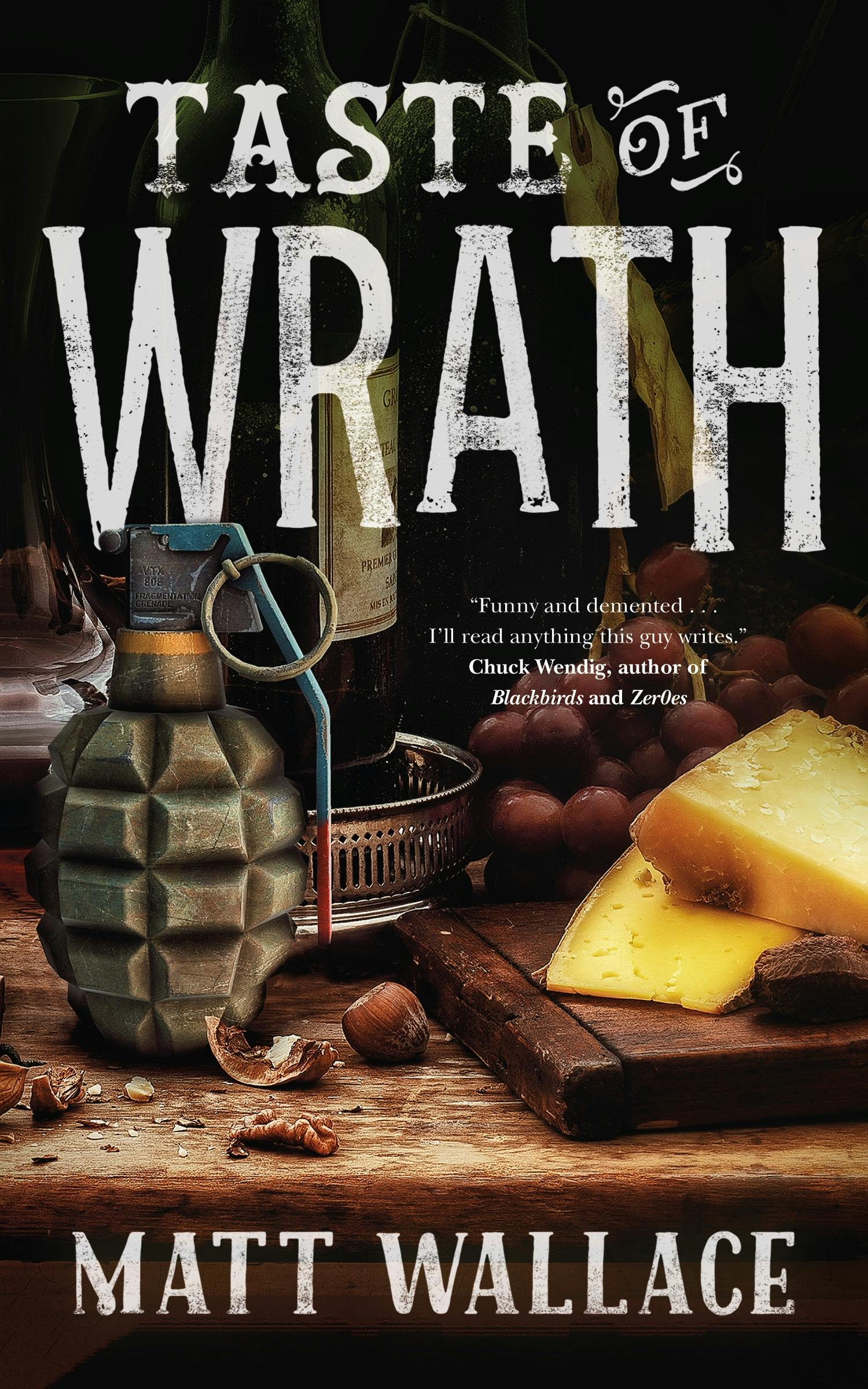 Cover for the book titled as: Taste of Wrath