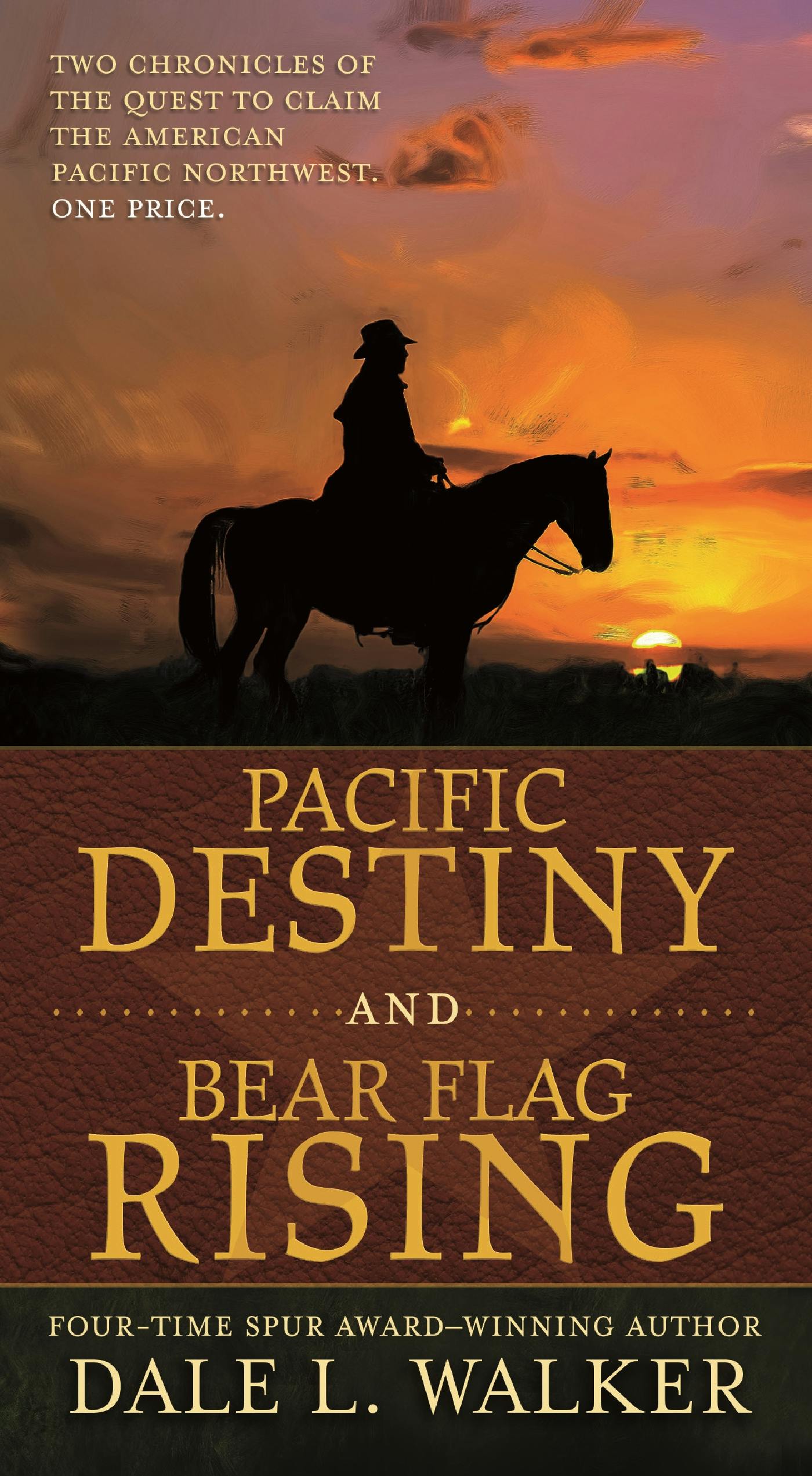 Cover for the book titled as: Pacific Destiny and Bear Flag Rising