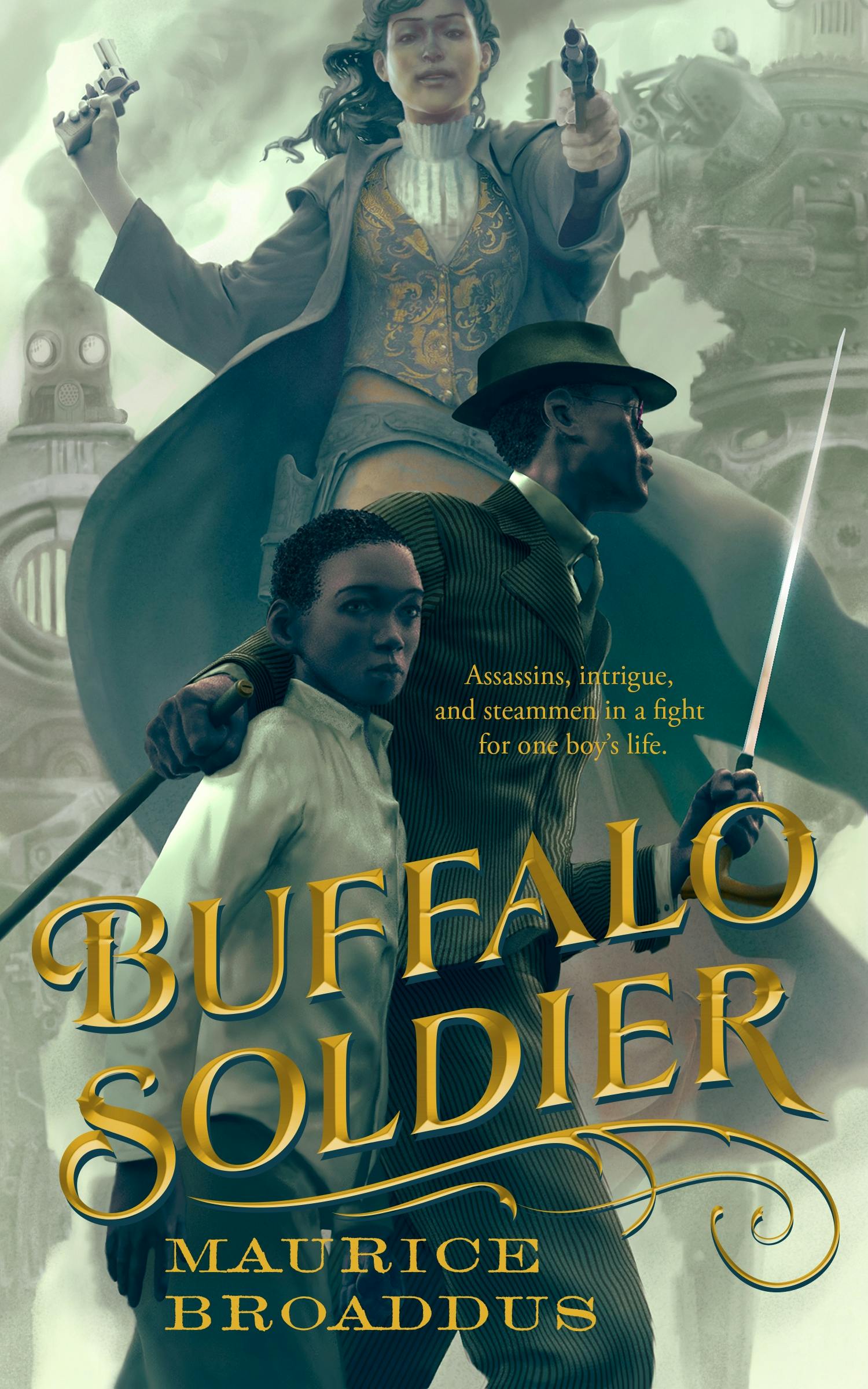 Cover for the book titled as: Buffalo Soldier