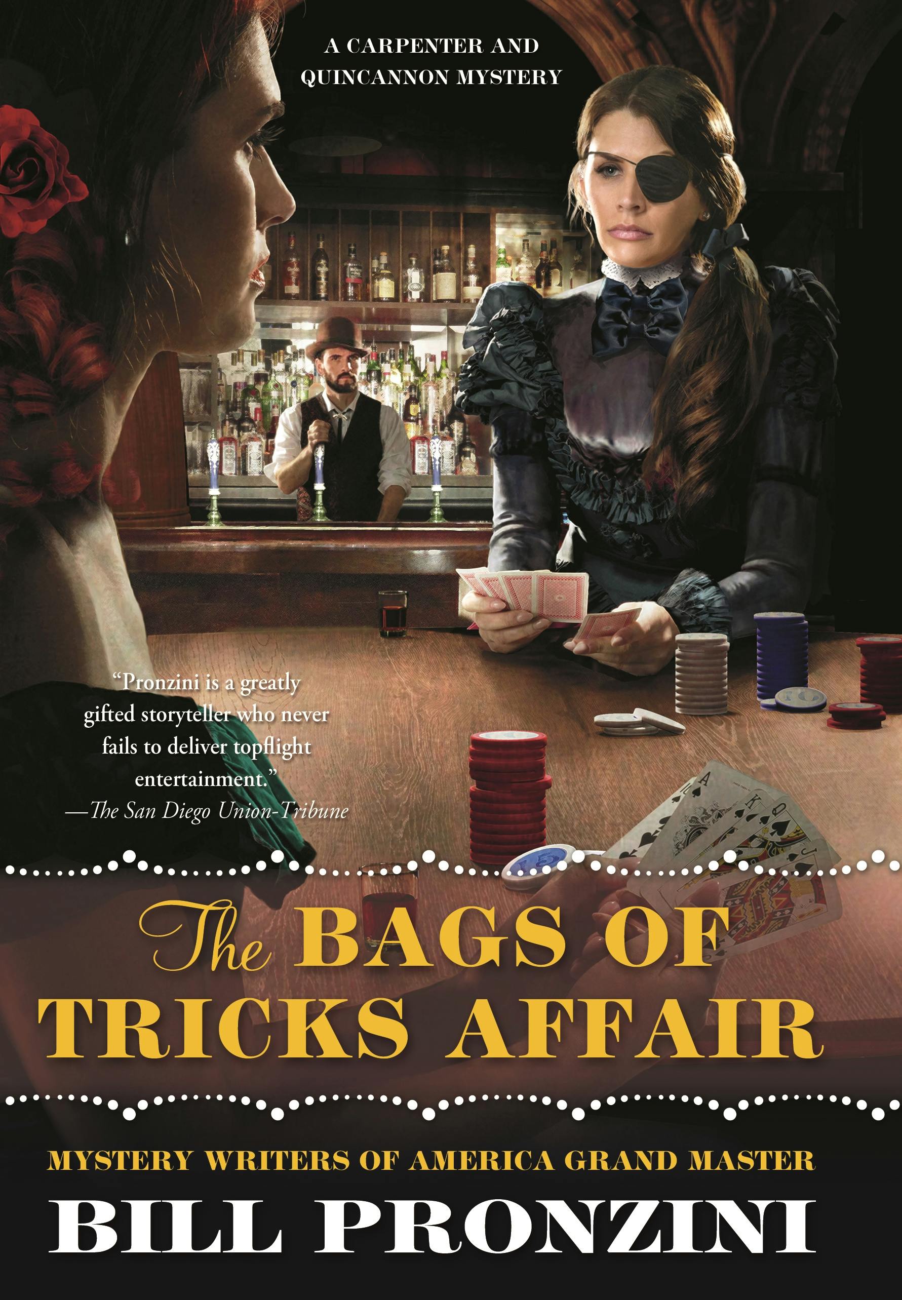 Cover for the book titled as: The Bags of Tricks Affair