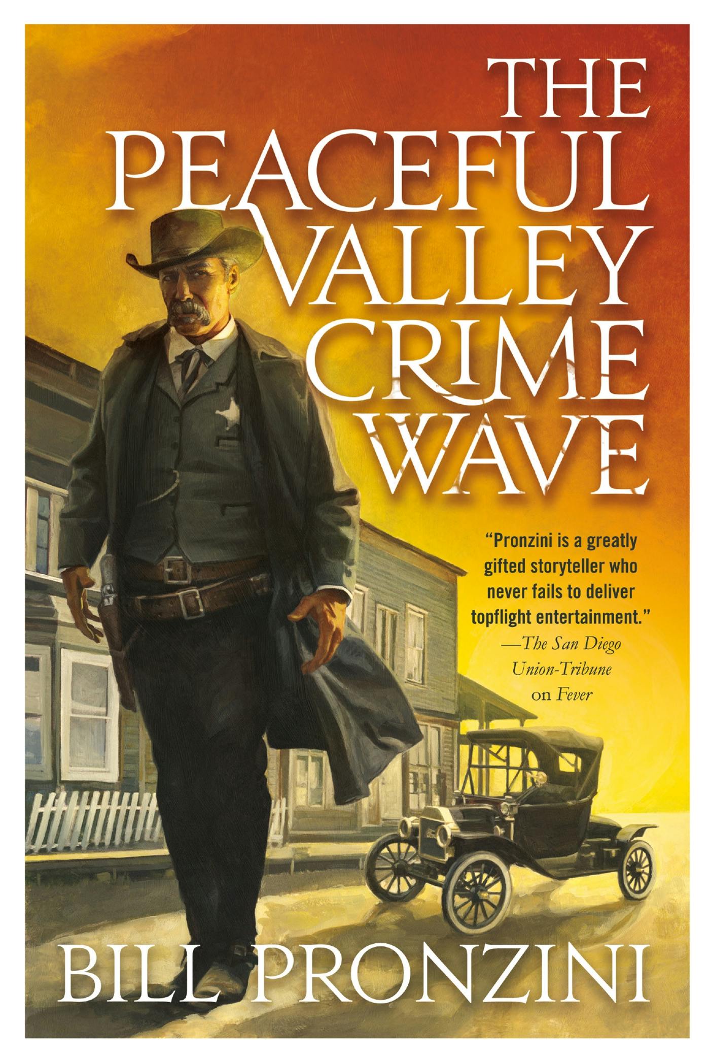 Cover for the book titled as: The Peaceful Valley Crime Wave