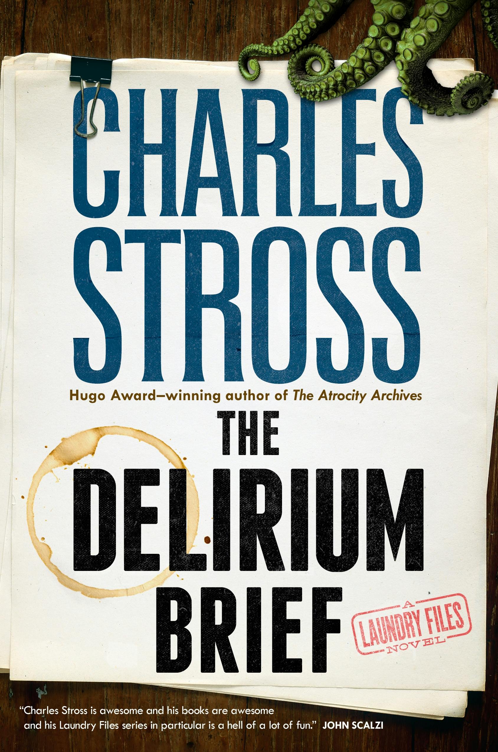 Cover for the book titled as: The Delirium Brief