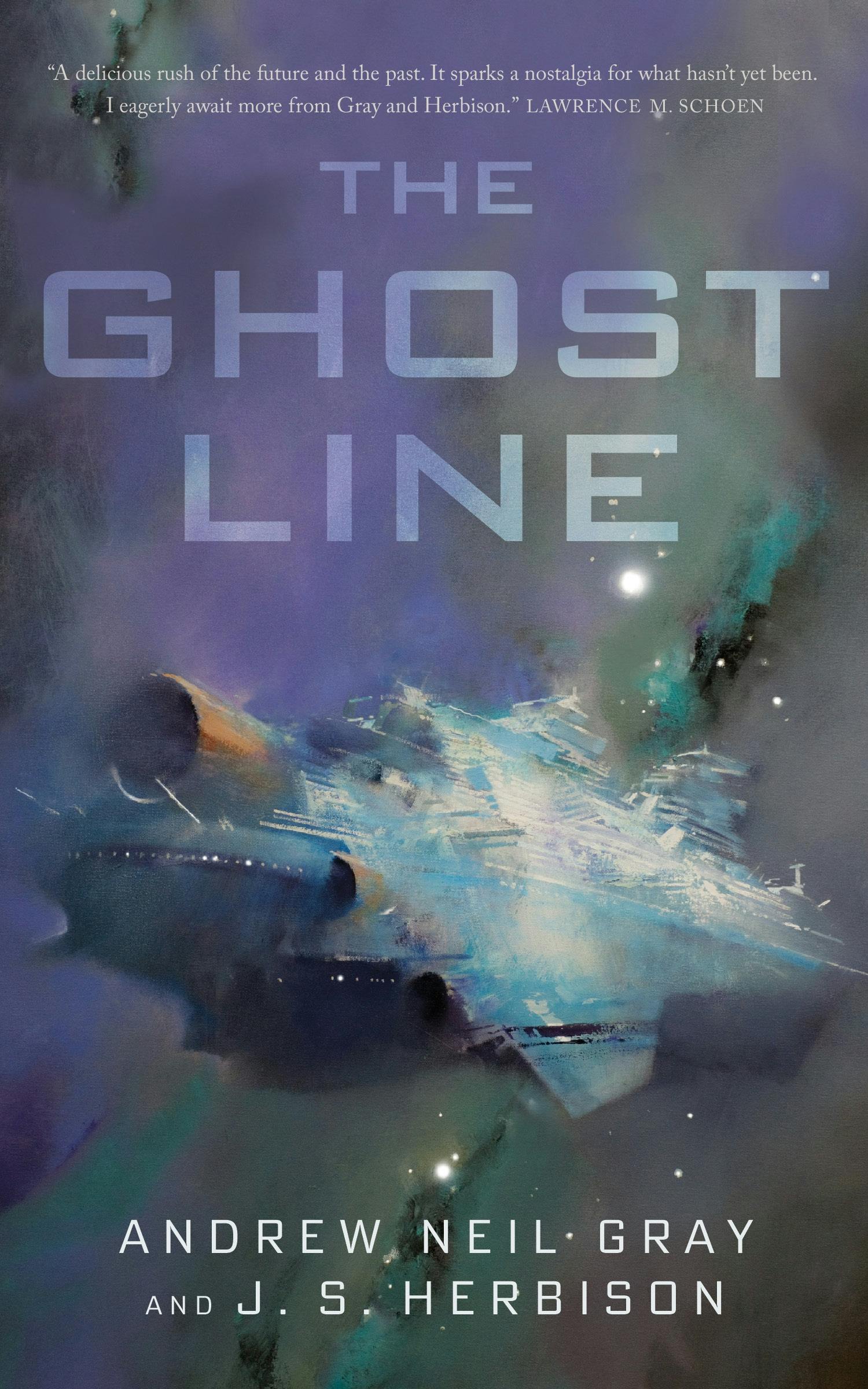 Cover for the book titled as: The Ghost Line