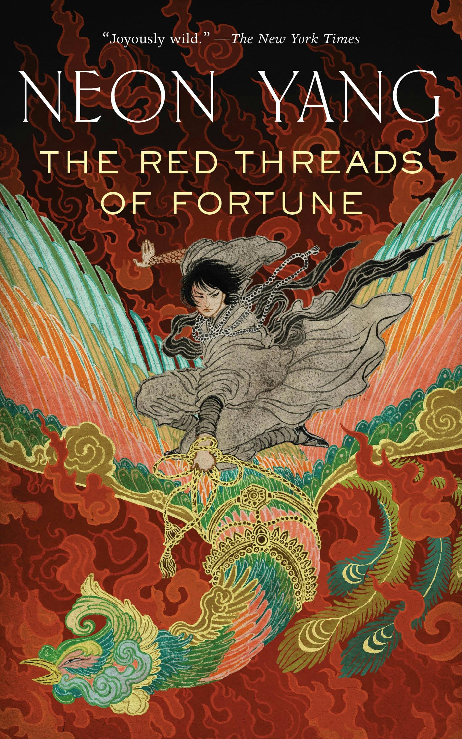 Cover for the book titled as: The Red Threads of Fortune