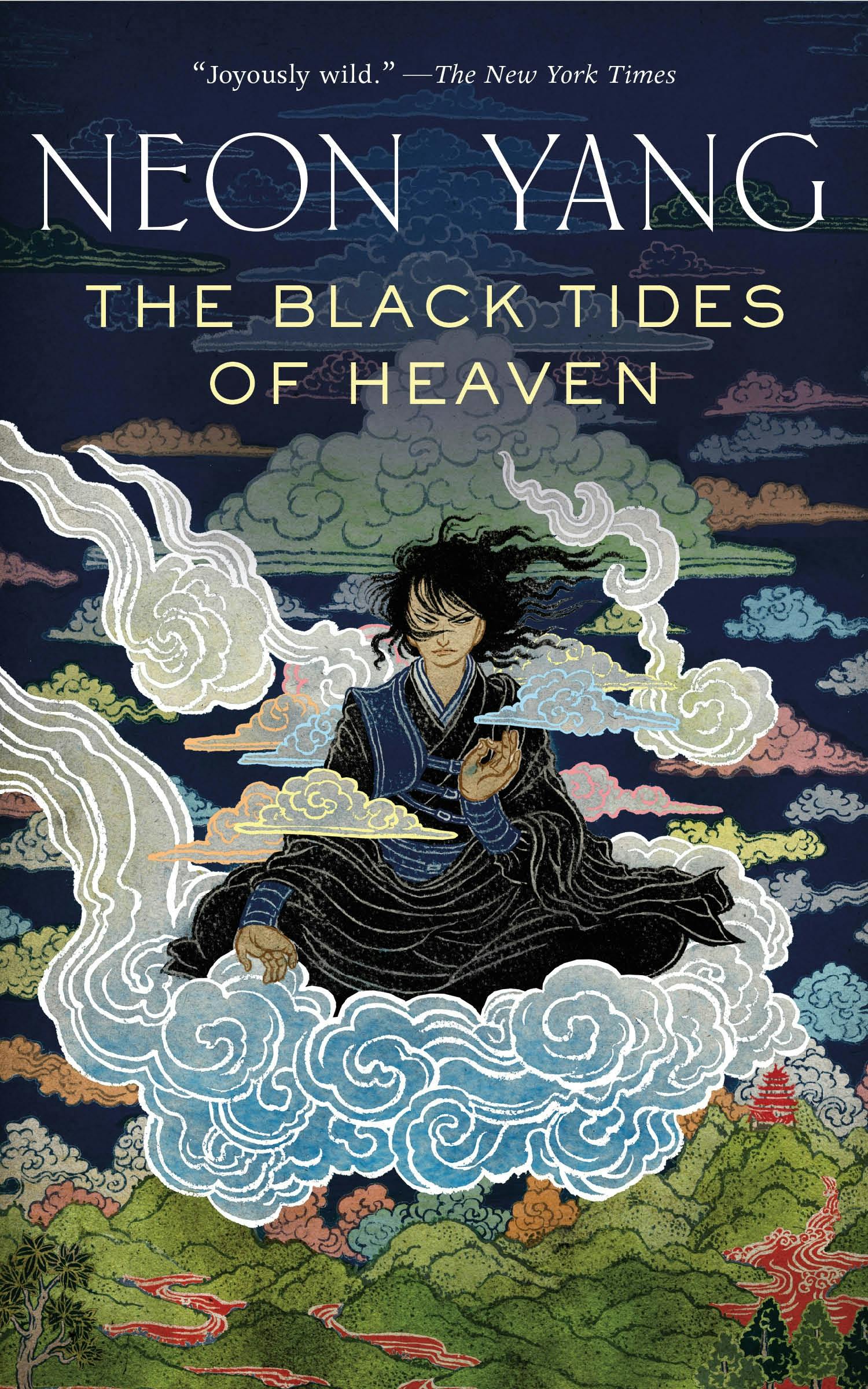 Cover for the book titled as: The Black Tides of Heaven
