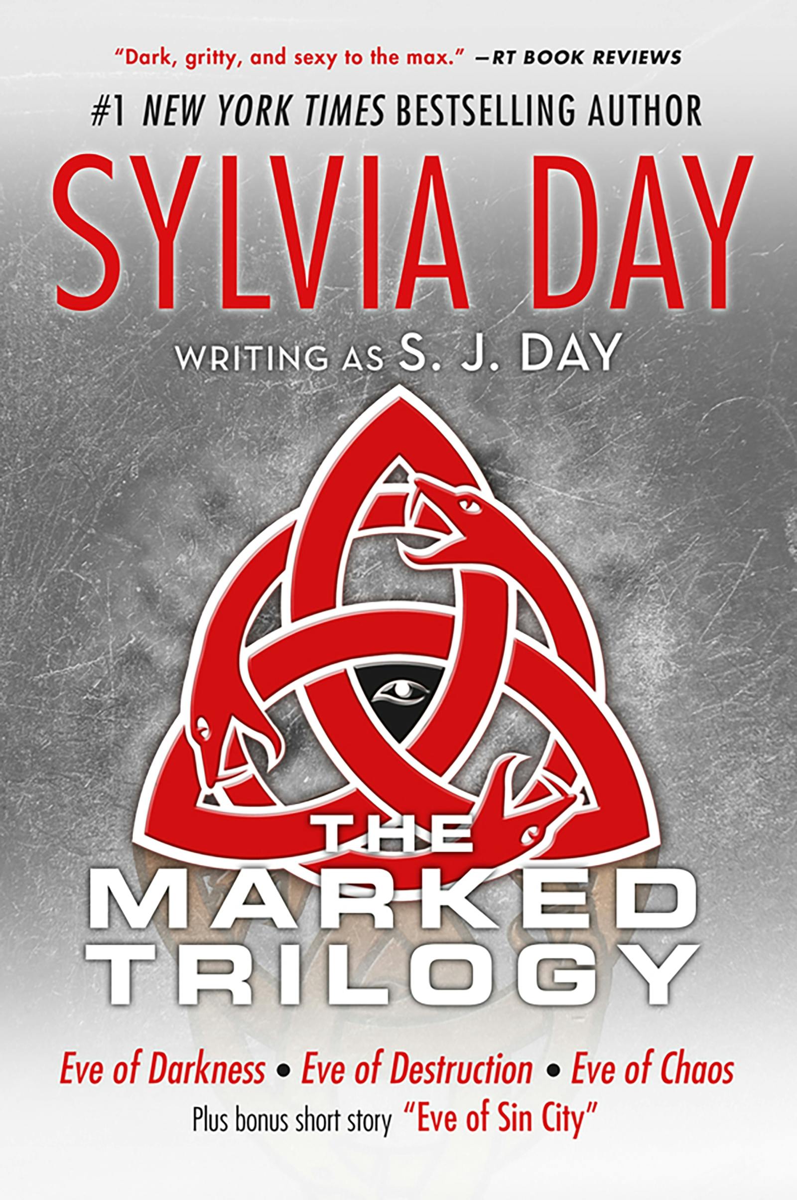 Cover for the book titled as: The Marked Trilogy