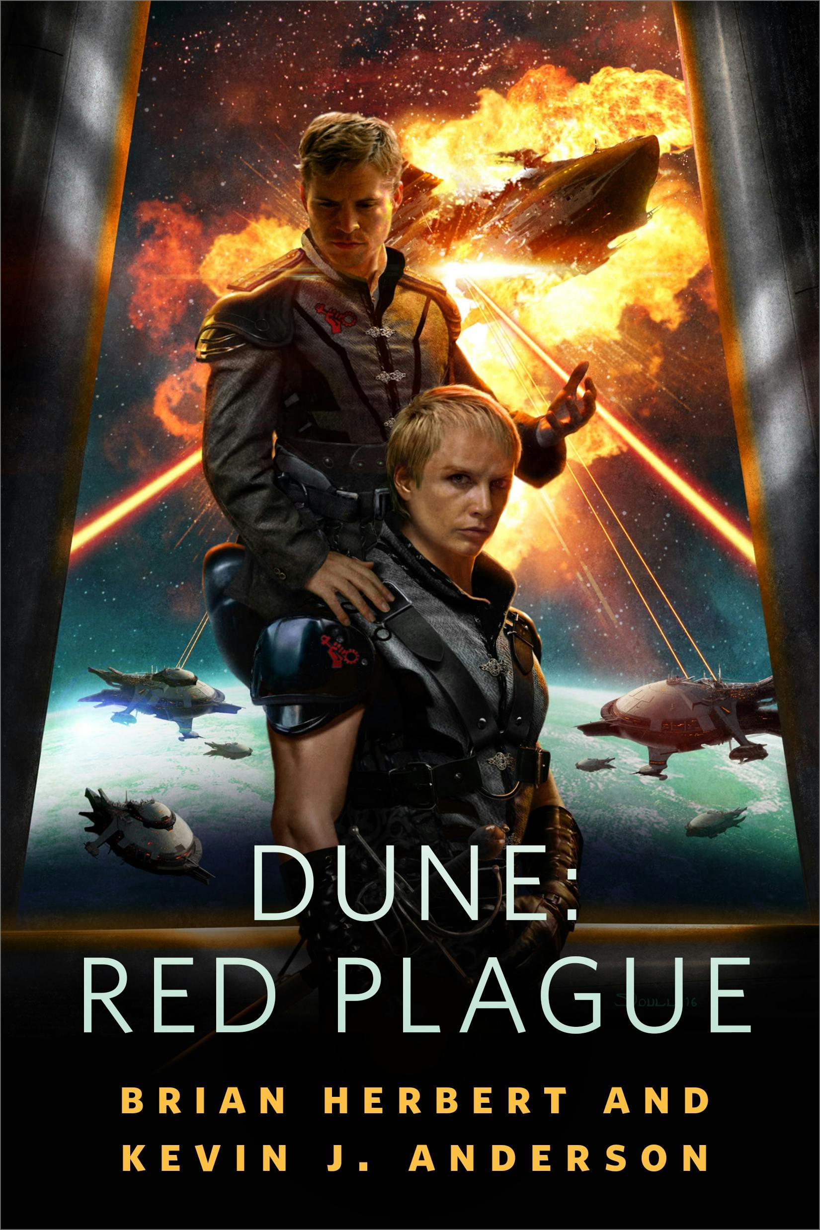 Cover for the book titled as: Dune: Red Plague